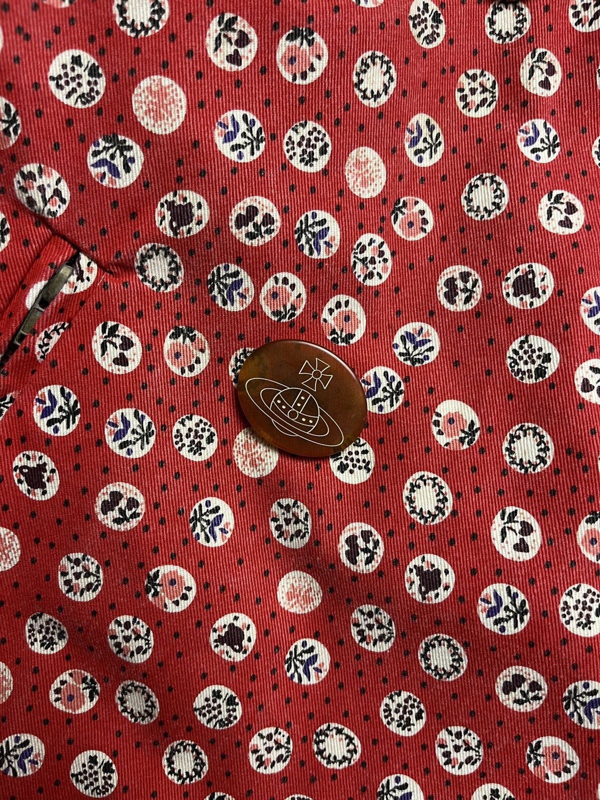 Vivienne Westwood Vivienne Westwood Double-Breasted Red Blazer Size M / US 6-8 / IT 42-44 - 8 Thumbnail