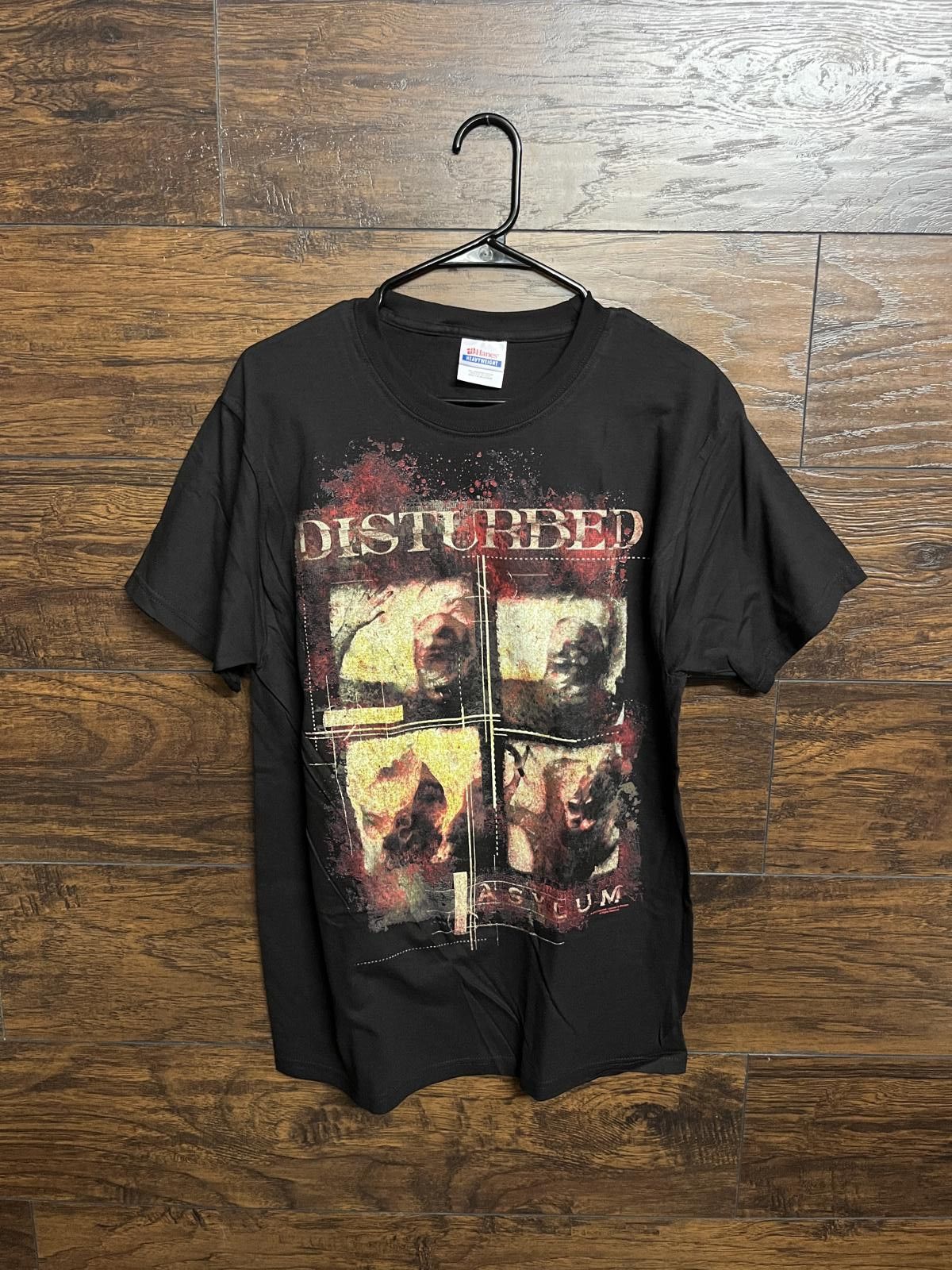Designer Disturbed T-shirt ASYLUM Shirt - 2 Sided 2010 Size US M / EU 48-50 / 2 - 1 Thumbnail