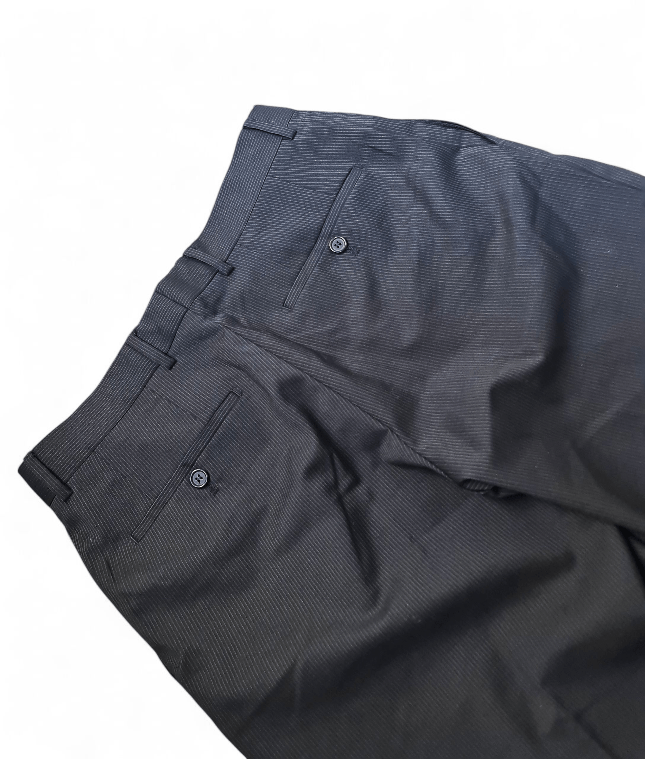 Hugo Boss Vintage Hugo Boss Striped Virgine Wool Pants Size US 30 / EU 46 - 6 Thumbnail