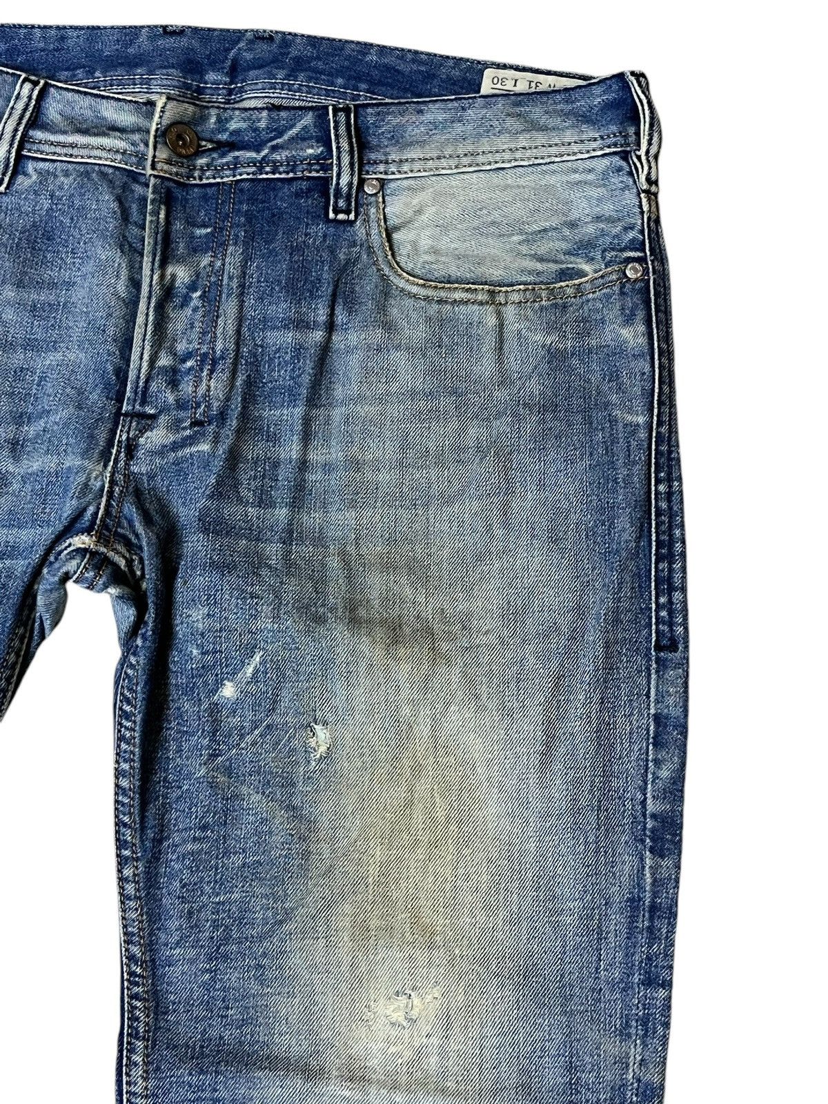 Diesel SICK🔥DIESEL LTD ZATINY MUD DISTRESSED MADE IN ITALY JEANS Size US 35 - 8 Thumbnail