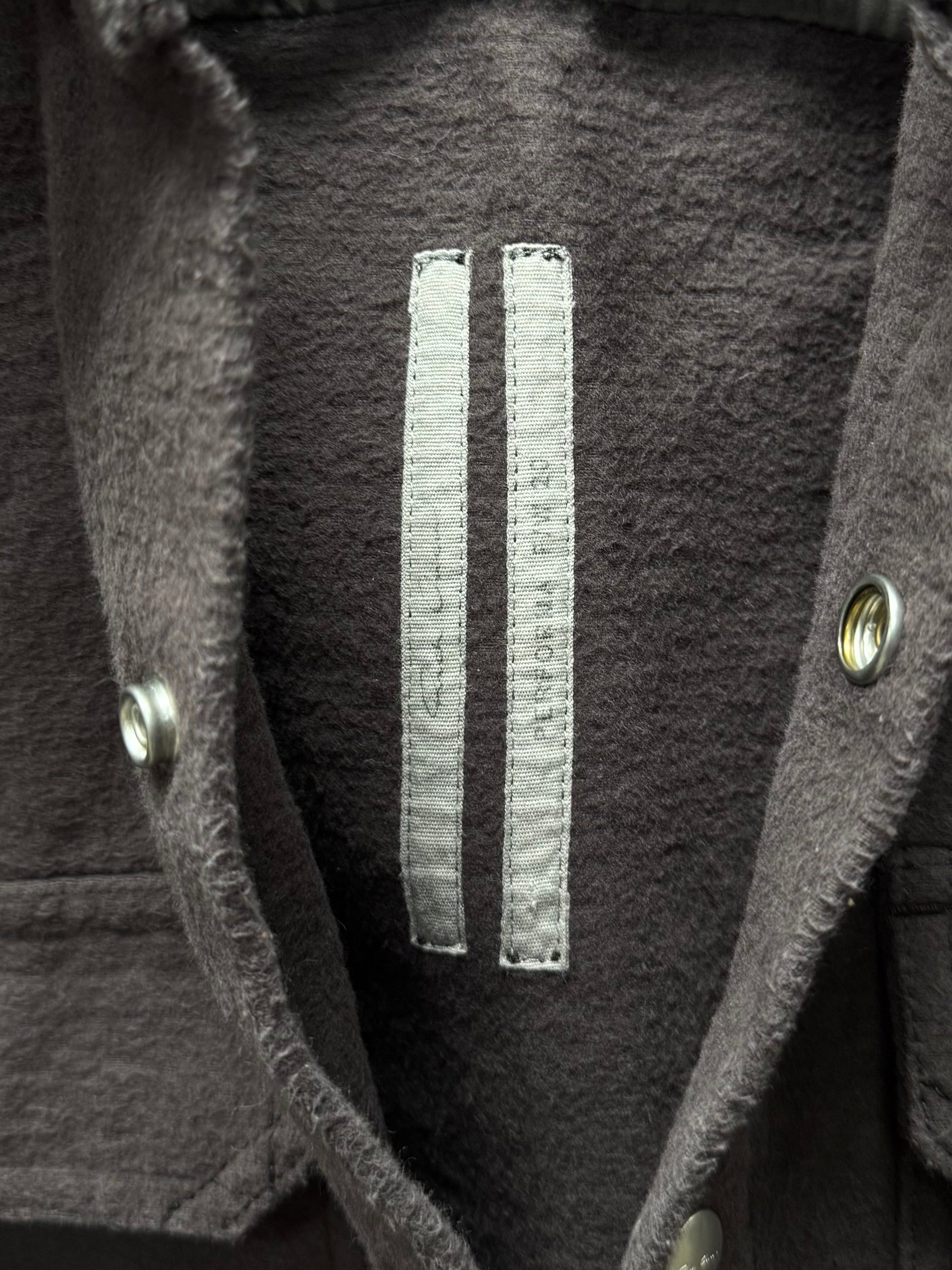 Rick Owens AW2020 Rick Owens ‘Performa’ Brushed Heavy Cotton Work Shirt Size US M / EU 48-50 / 2 - 3 Thumbnail
