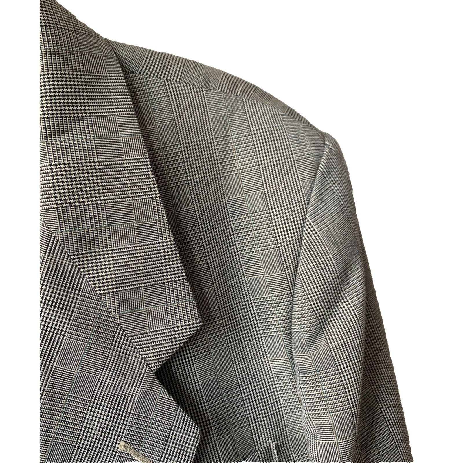 Levi's Vintage Levi's Exact Jacket Men's Size 44L Blazer Checked Sp Size 44L - 2 Thumbnail