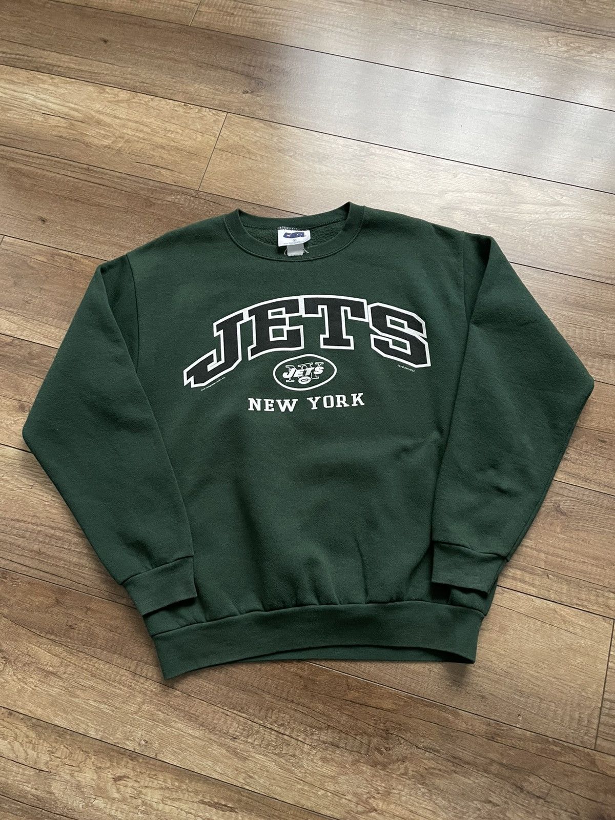 NFL New York Jets NY Vintage Sweatshirt Crewneck NFL Logo Size US M / EU 48-50 / 2 - 2 Thumbnail