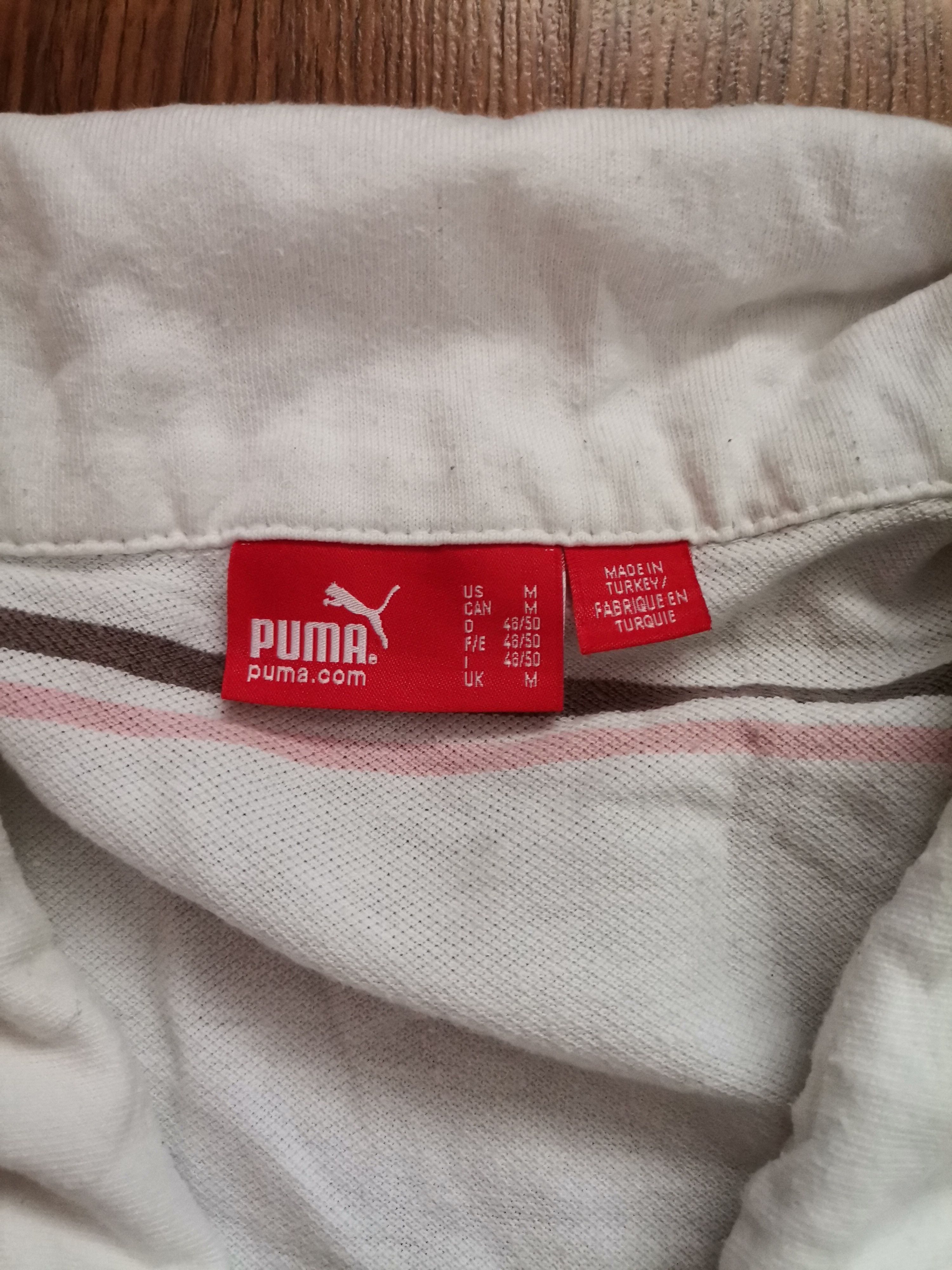 Puma Puma Striped Polo Size US M / EU 48-50 / 2 - 2 Thumbnail