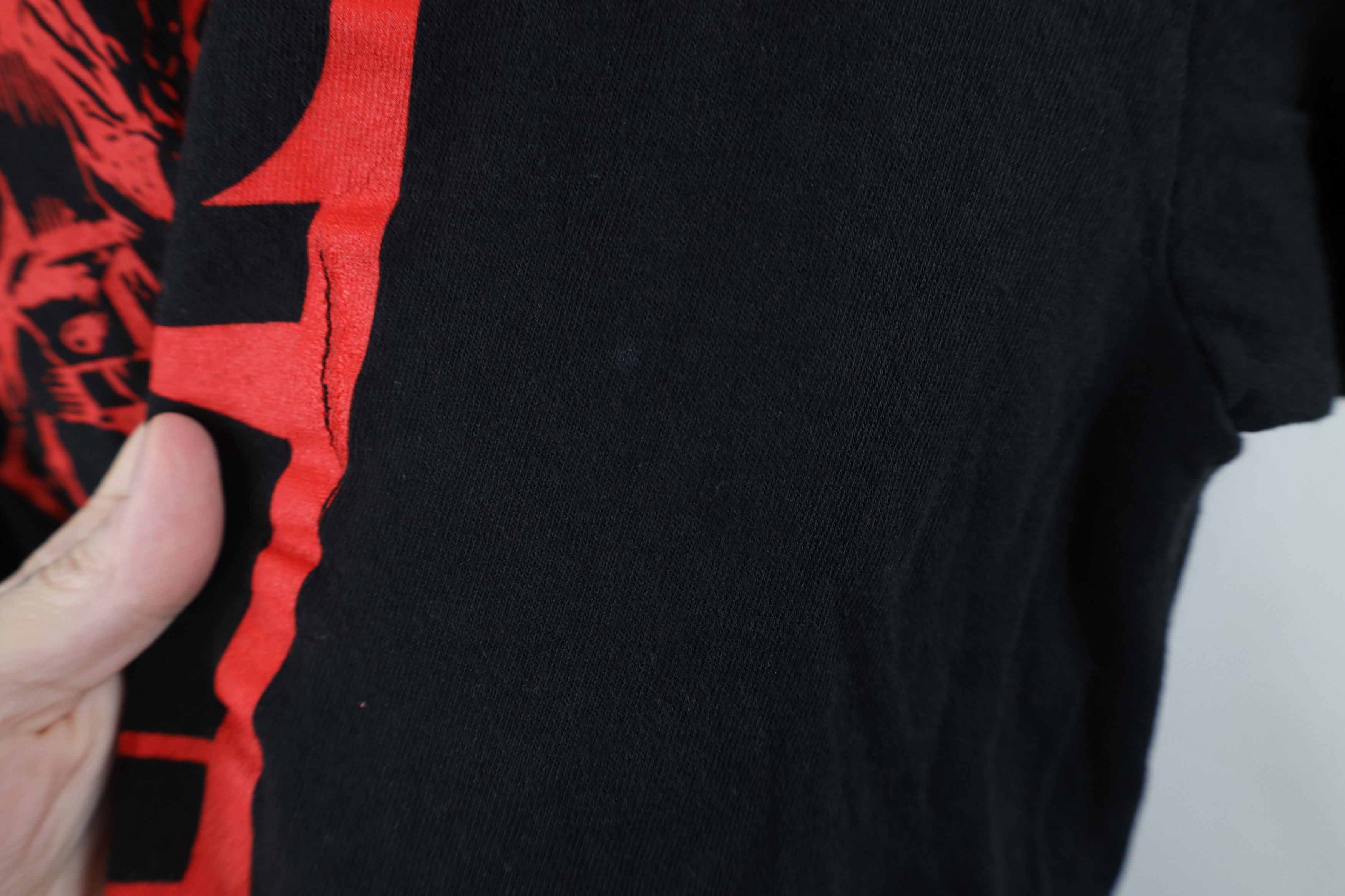 Vintage Marvel Comics x LRG Spell Out Deadpool T-Shirt Black Size US XXL / EU 58 / 5 - 6 Thumbnail