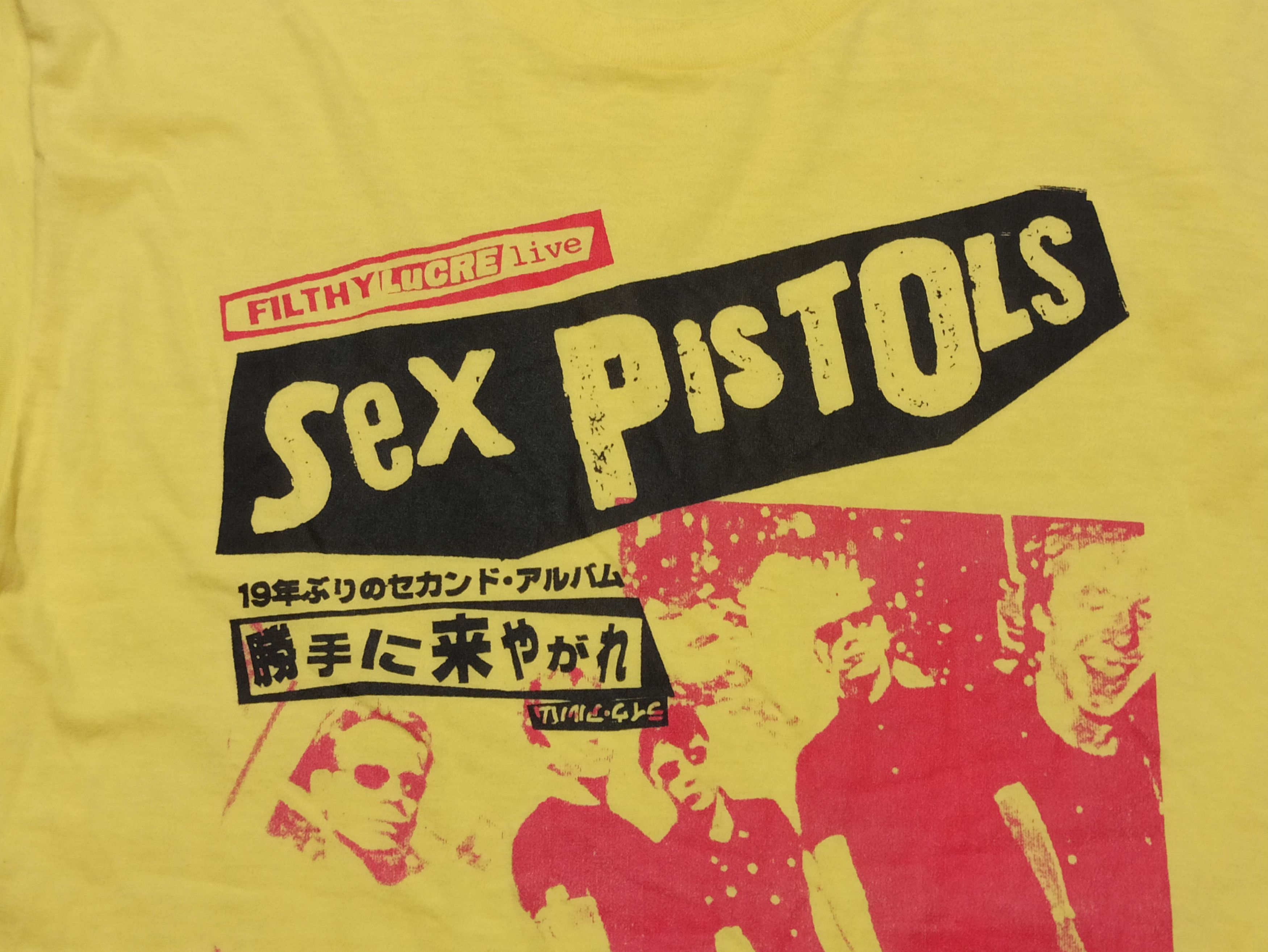Band Tees Sex Pistols Japan Tour T Shirt Size US M / EU 48-50 / 2 - 5 Thumbnail