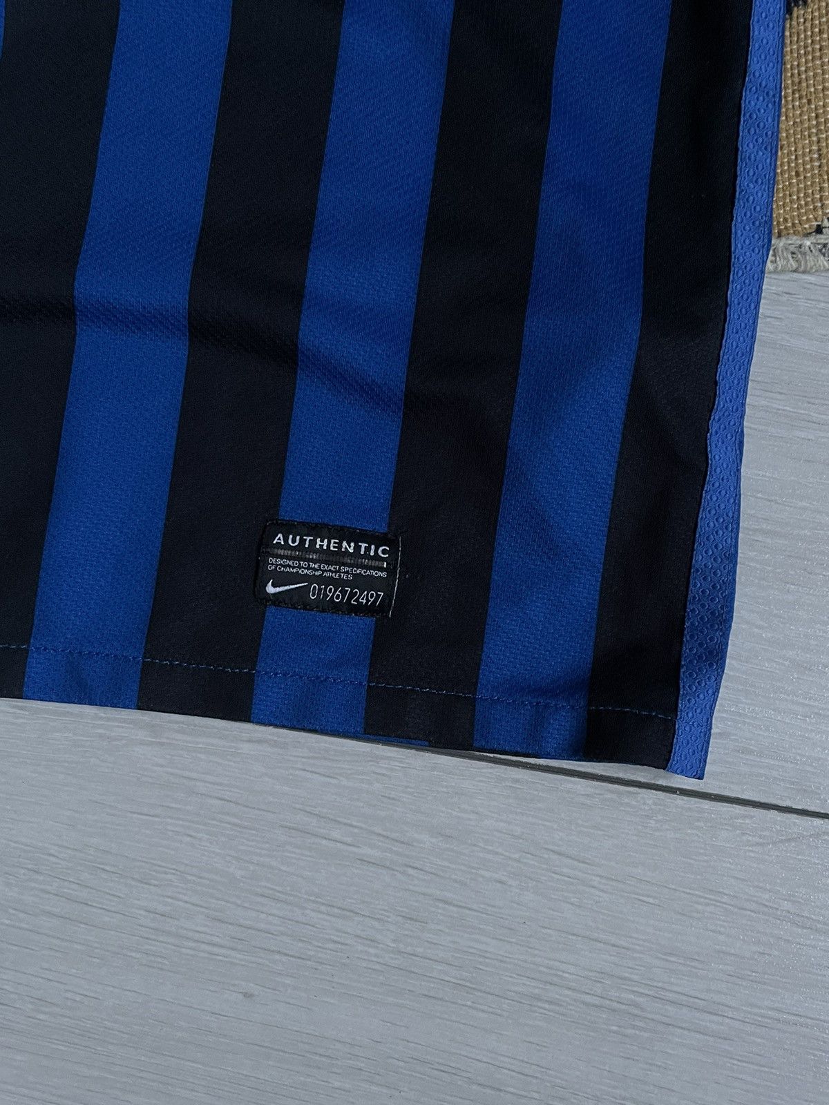 Nike × Vintage Vintage 11/12 Nike Inter Milan Blockcore Jersey Size US XS / EU 42 / 0 - 7 Thumbnail