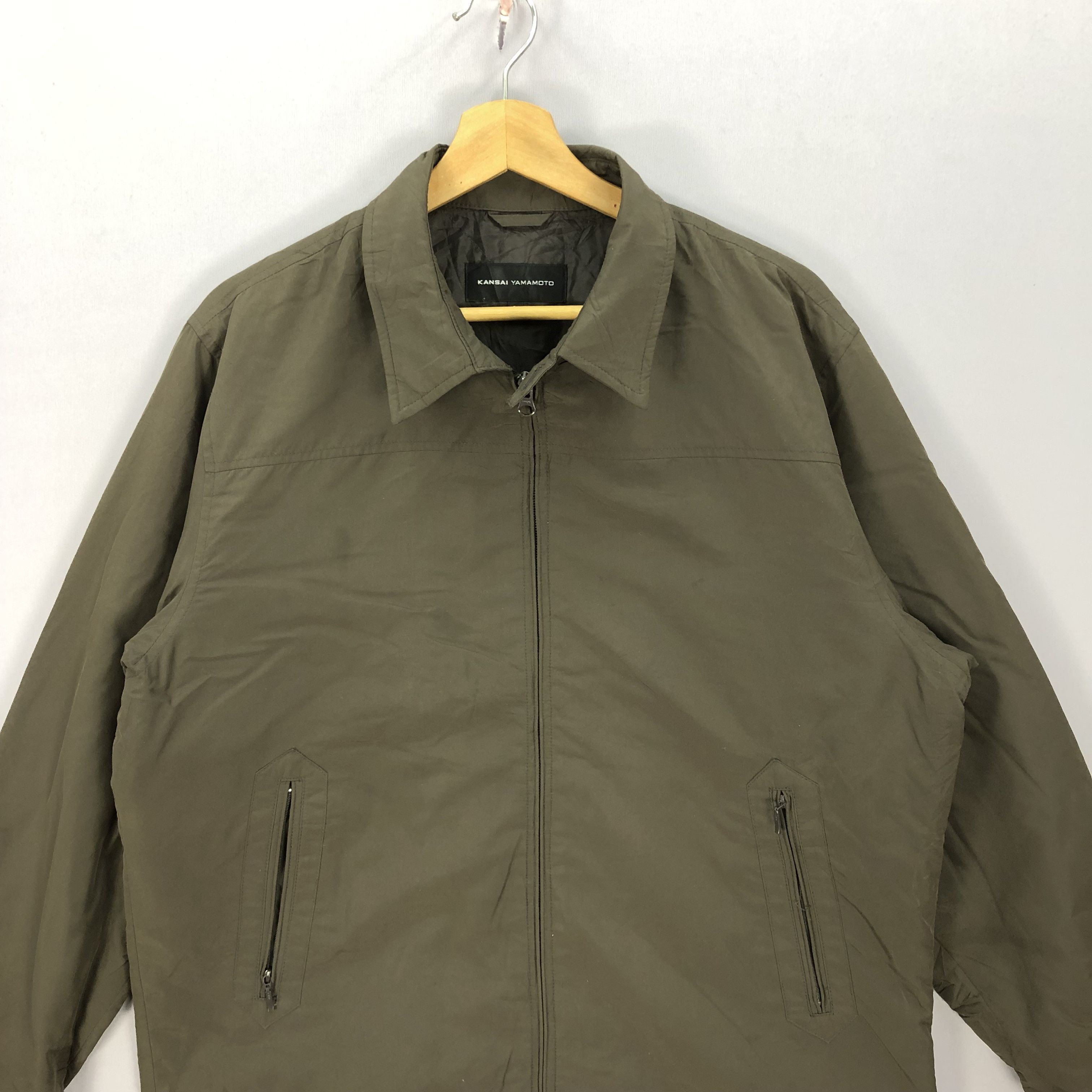 Kansai Yamamoto Vintage Kansai Yamamoto Zipper Workers Jacket Size US M / EU 48-50 / 2 - 3 Thumbnail