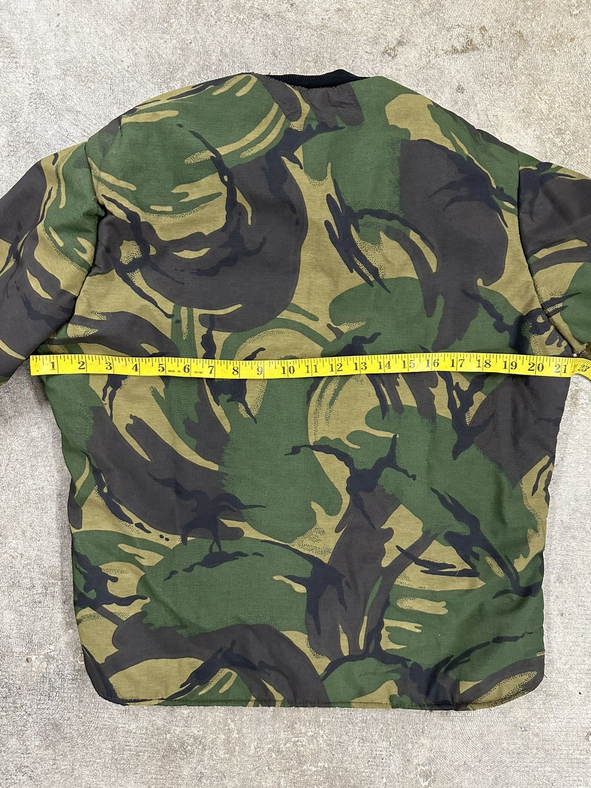 Vintage Vintage 80s Army Military Camouflage Bomber Jacket USA Size US S / EU 44-46 / 1 - 16 Thumbnail