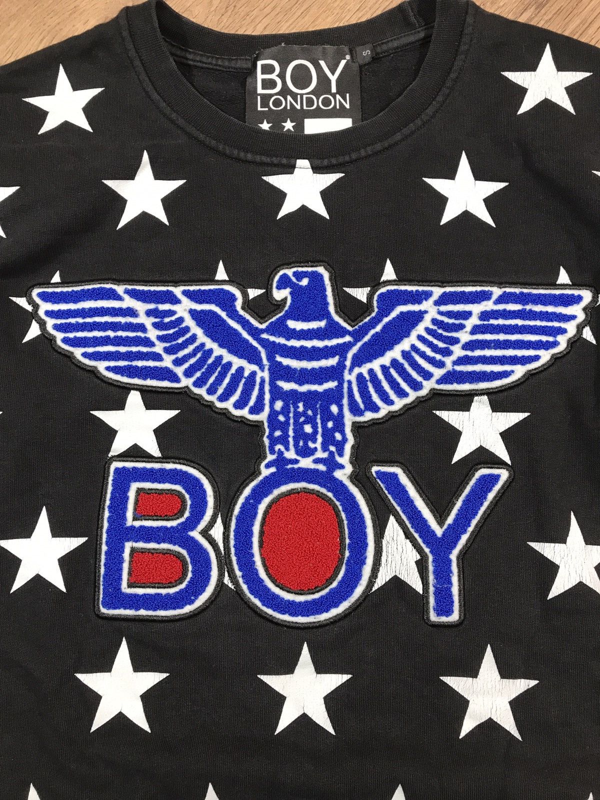 Vintage Boy London Sweatshirt Big Logo Size US S / EU 44-46 / 1 - 3 Thumbnail