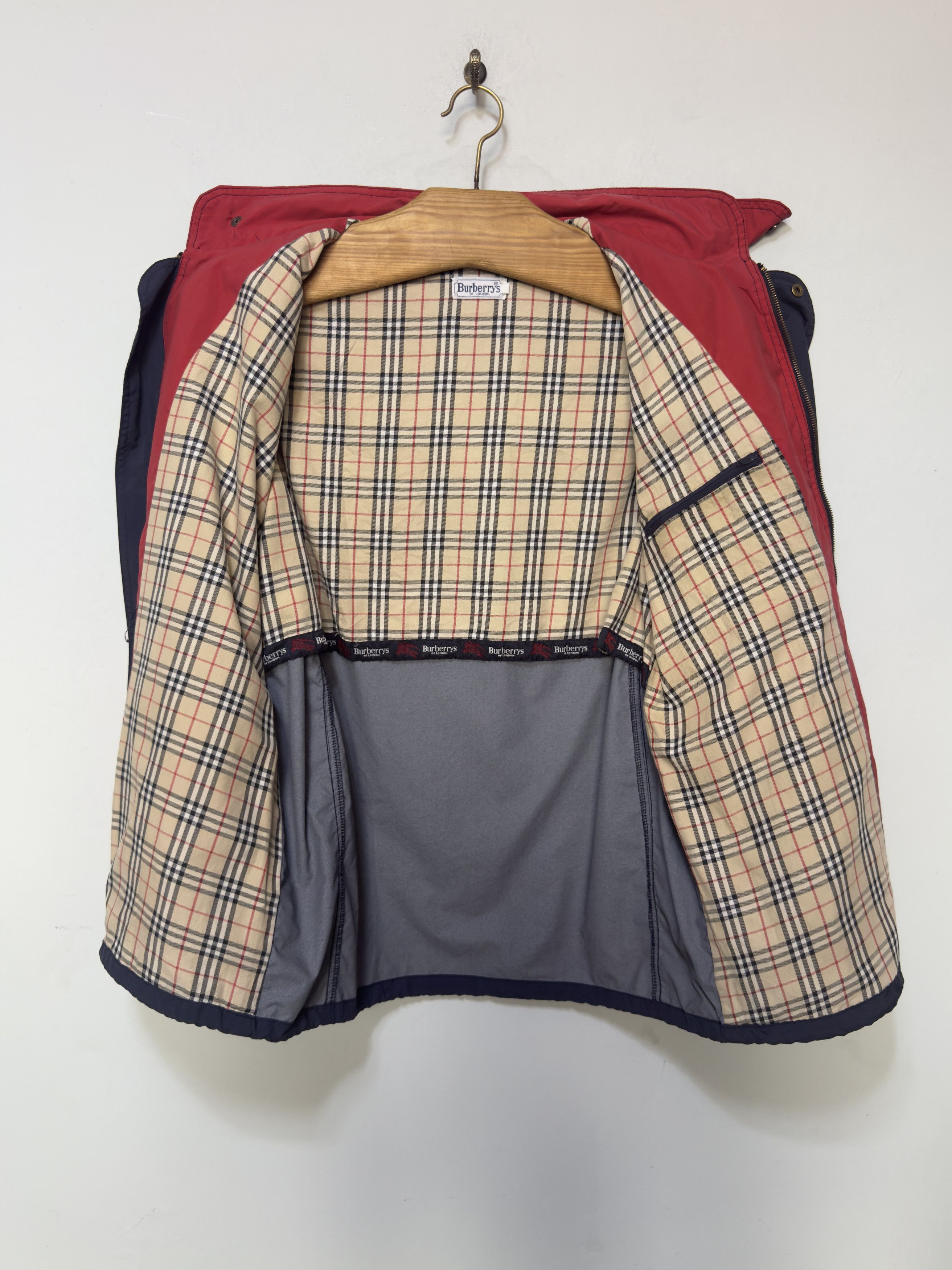 Burberry 🔥 nova check Burberrys vintage jacket windbreaker size M Size US L / EU 52-54 / 3 - 6 Thumbnail