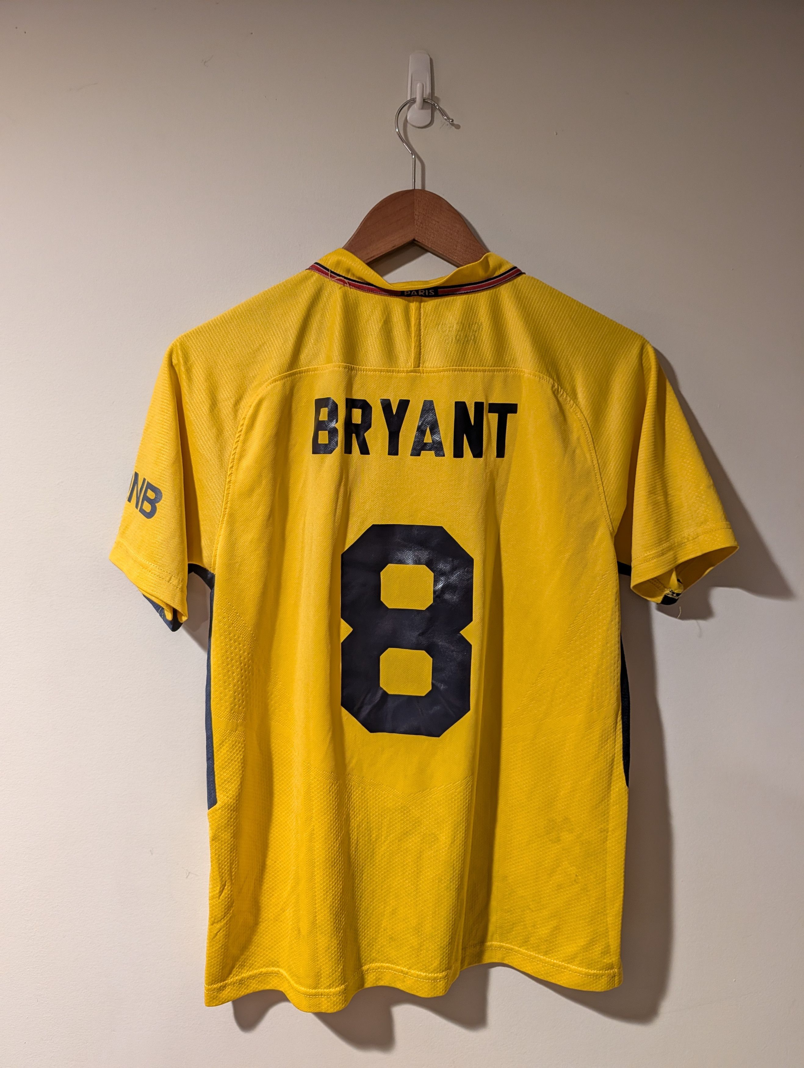 Nike Nike Paris Saint-Germain PSG Bryant 8 Tribute Soccer Jersey Size US M / EU 48-50 / 2 - 10 Thumbnail