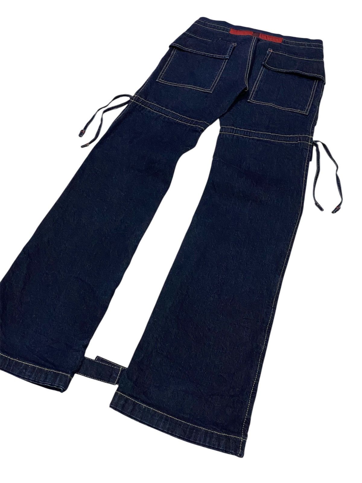 Marithe + Francois Girbaud Marithe Francois Girbaud Wide Leg Jeans Size 26" / US 2 / IT 38 - 22 Thumbnail