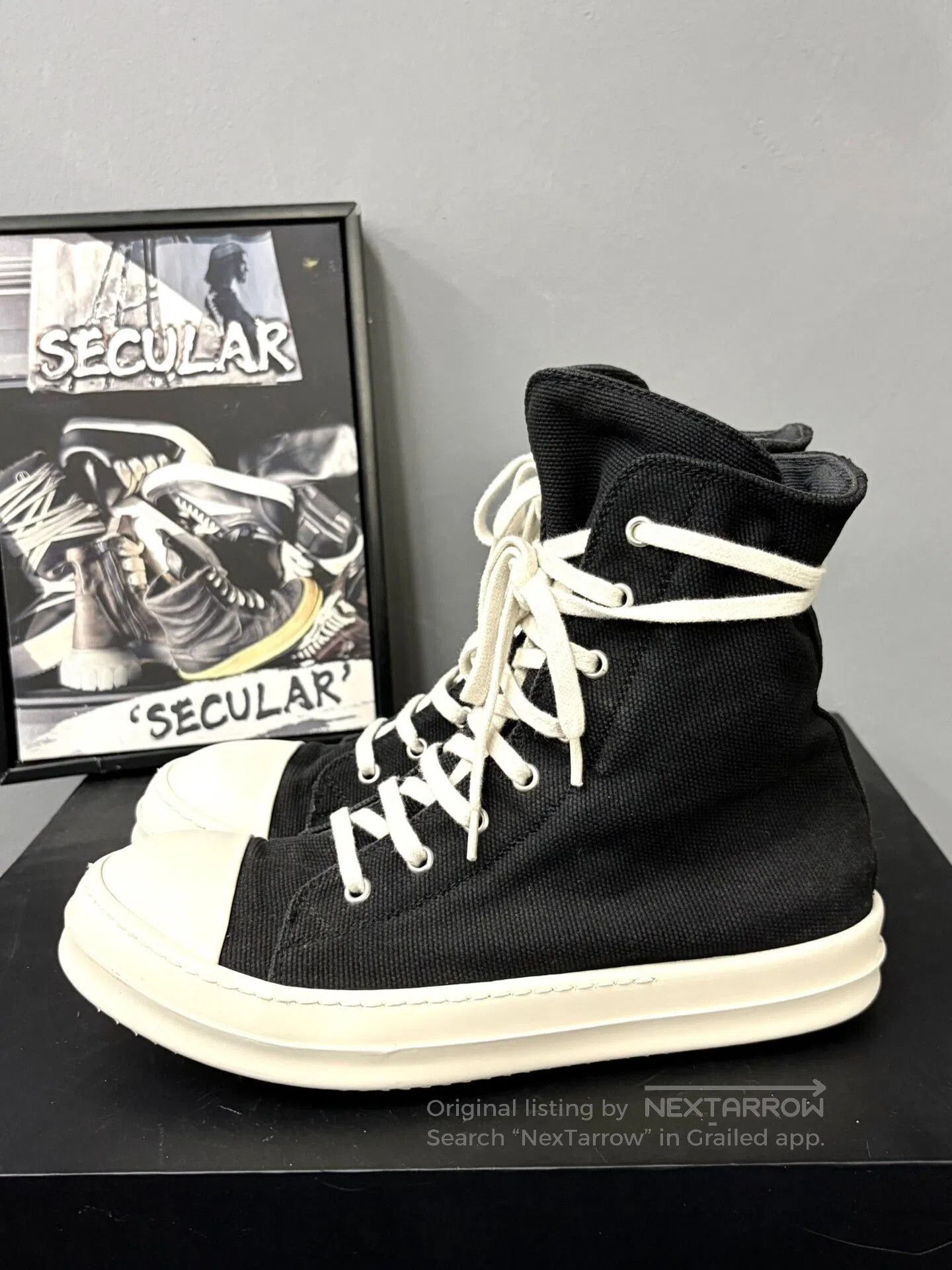 Rick Owens Drkshdw Rick Owens Drkshdw High. Size US 7 / EU 40 - 2 Thumbnail