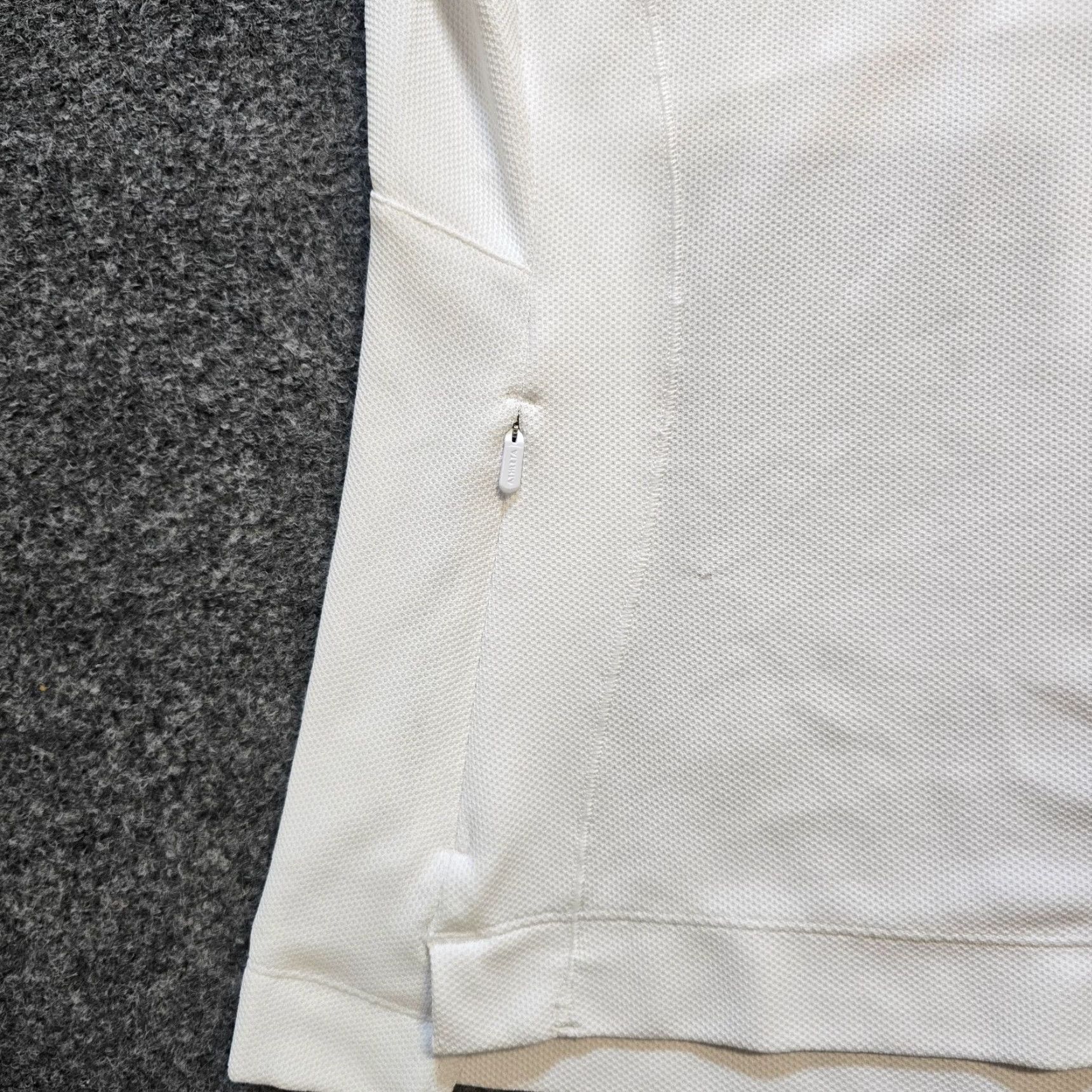 Athleta Athleta Polo Shirt Women L White Everyday Polo Tee Short Sleeve Casual Athletic Stretchy Knit Nylon Spandex Womens Size L / US 10 / IT 46 - 6 Thumbnail