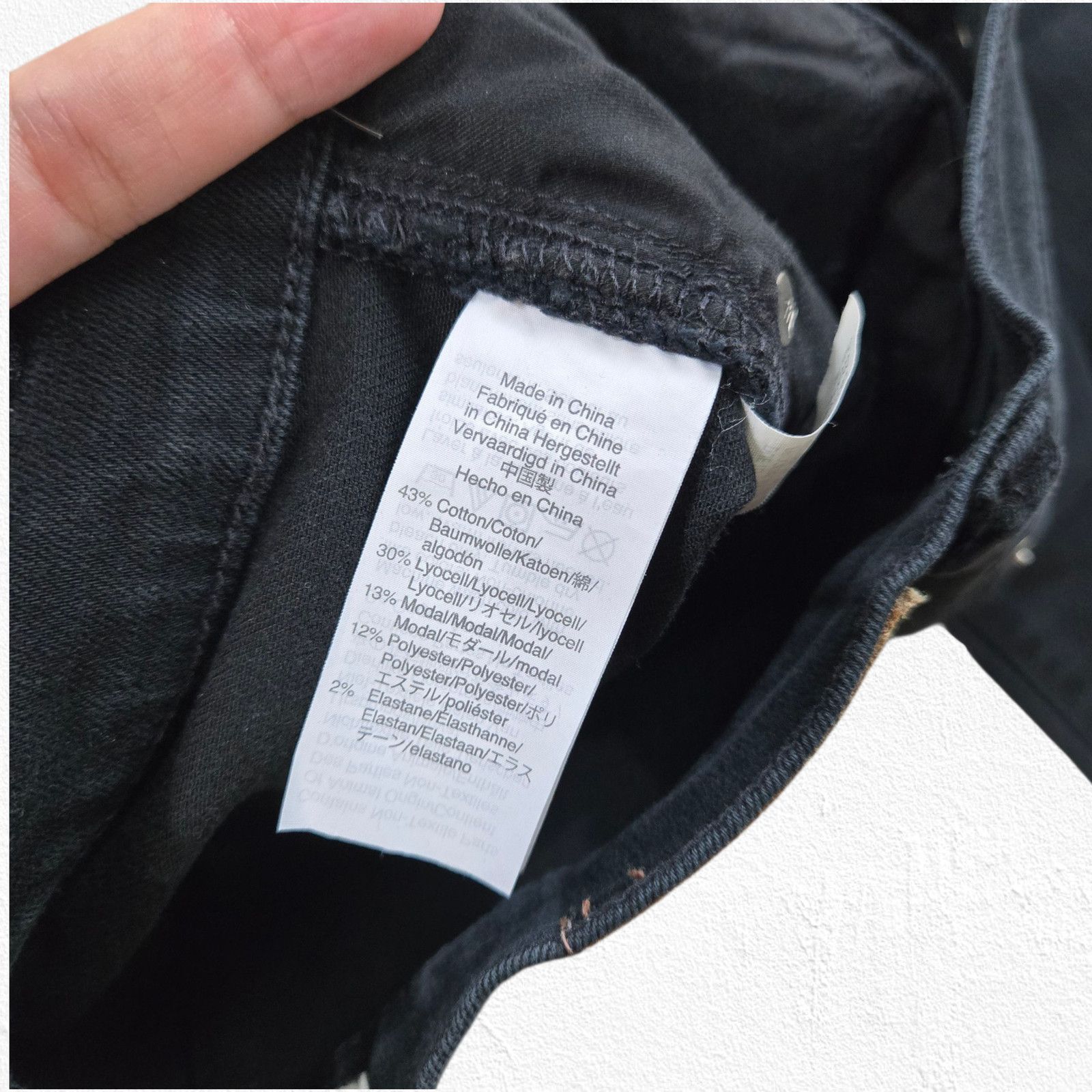 Madewell Madewell 9" High-Rise Skinny Jeans Black Size 25 Size 25" / US 0 / IT 36 - 8 Thumbnail