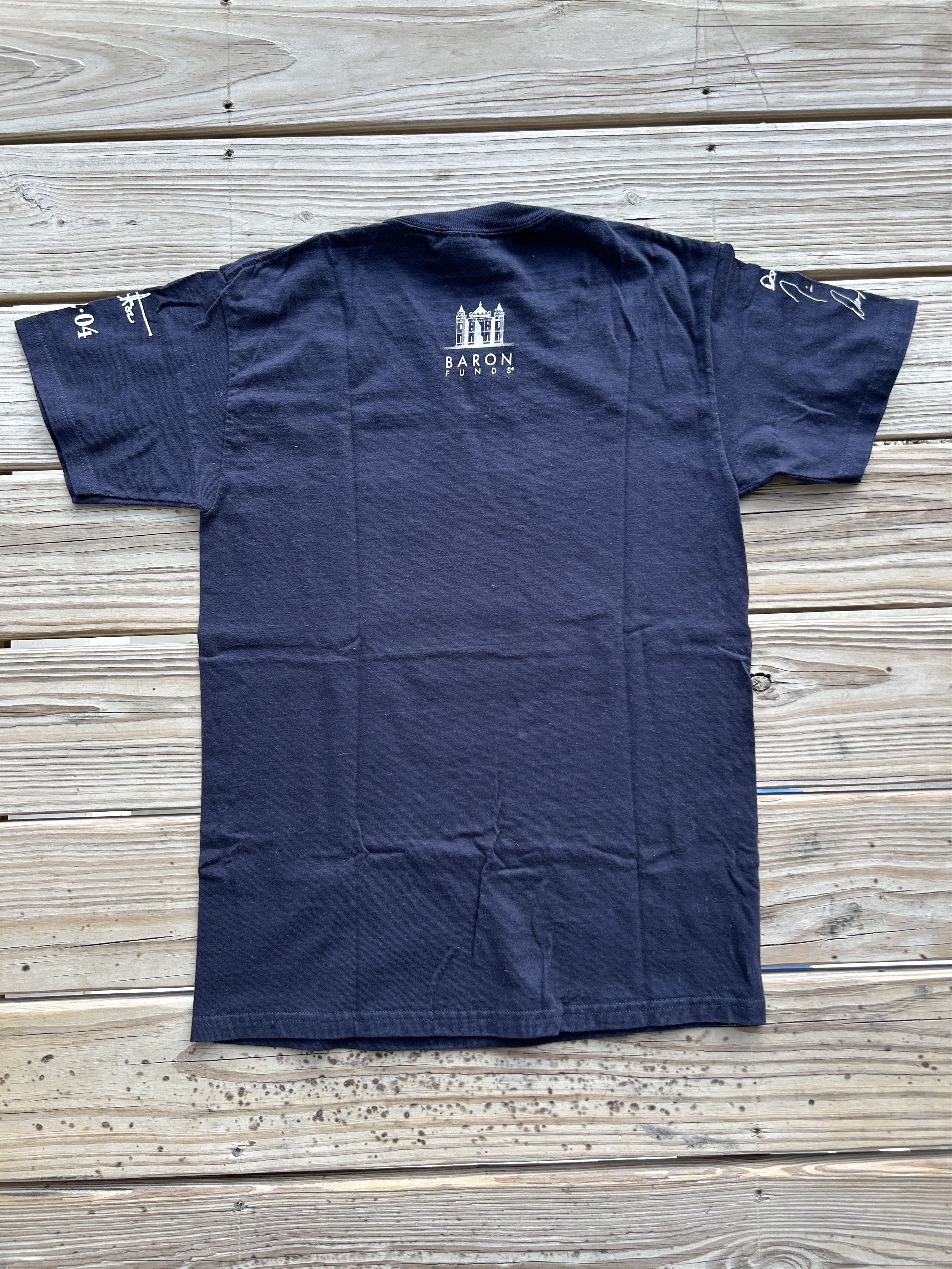 Vintage 2004 Baron Funds Graphic Tee Size US S / EU 44-46 / 1 - 2 Thumbnail