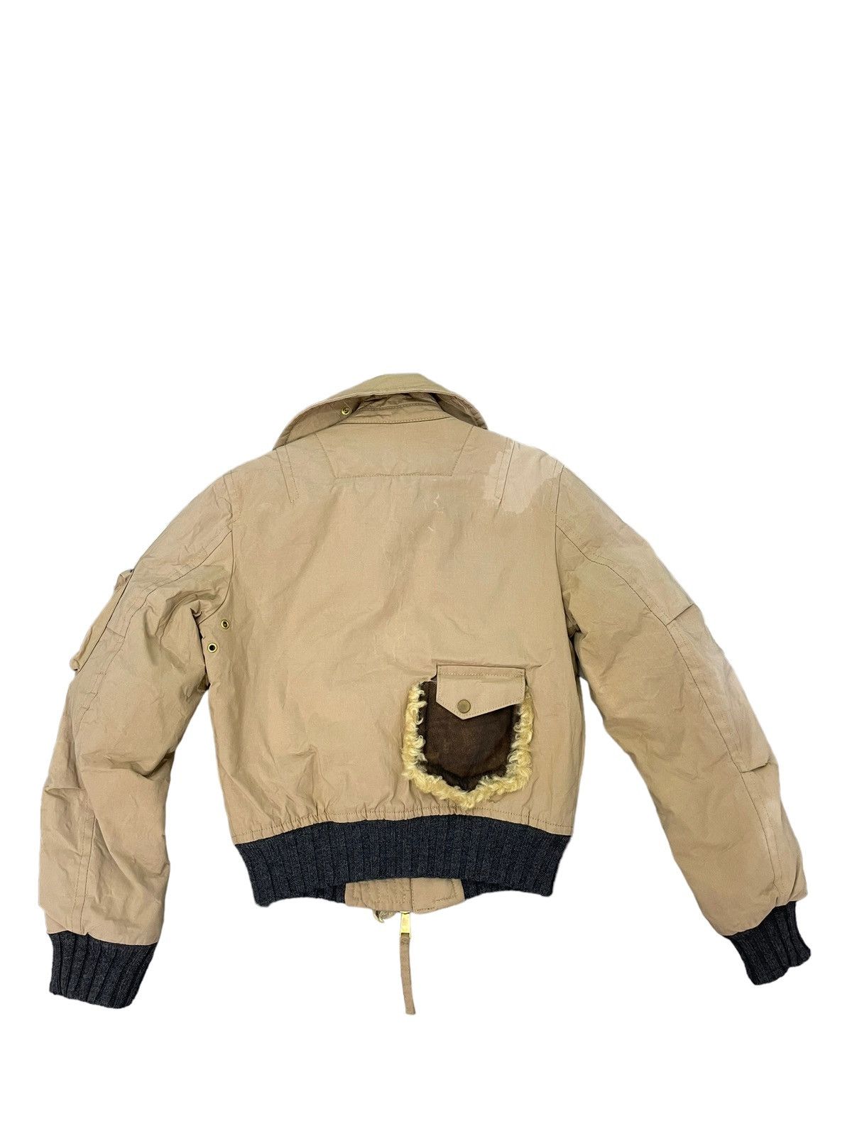 Dsquared2 Bomber Style Dsquared2 Italy Waxed Shearling Parts Slim 5🟩4 Size US M / EU 48-50 / 2 - 13 Thumbnail
