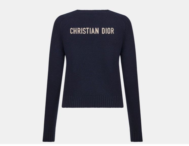 Dior o1w1db10425 144S76AM Sweater in Blue Size M / US 6-8 / IT 42-44 - 2 Thumbnail