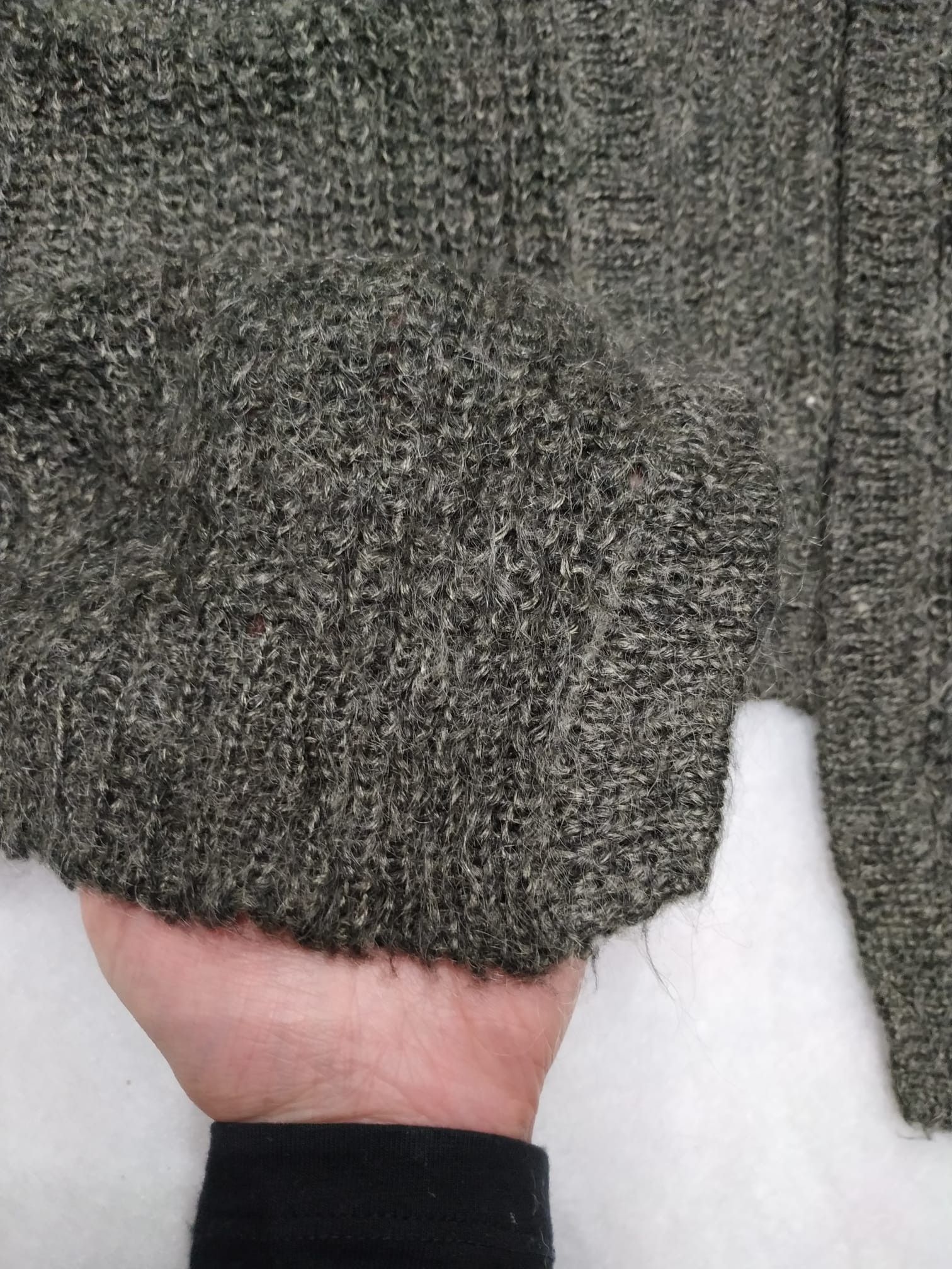 Other Marie Philippe oversize wool mohair cardigan S khaki green Size S / US 4 / IT 40 - 6 Thumbnail