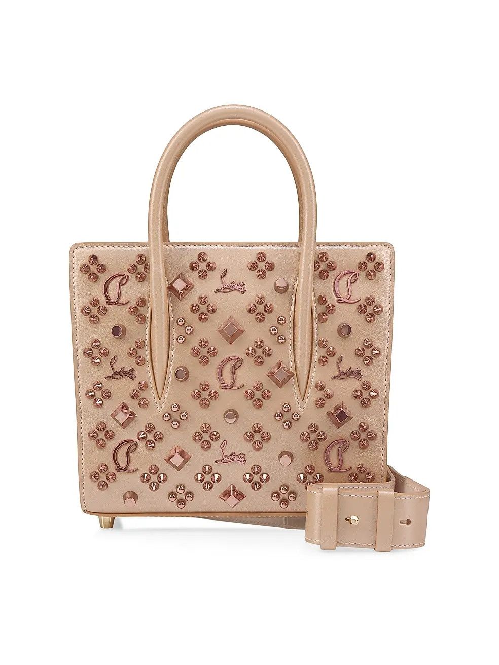 Christian Louboutin os11x0126 Size: OS / Paloma Mini Top Handle Bag in Beige Size ONE SIZE - 1 Thumbnail