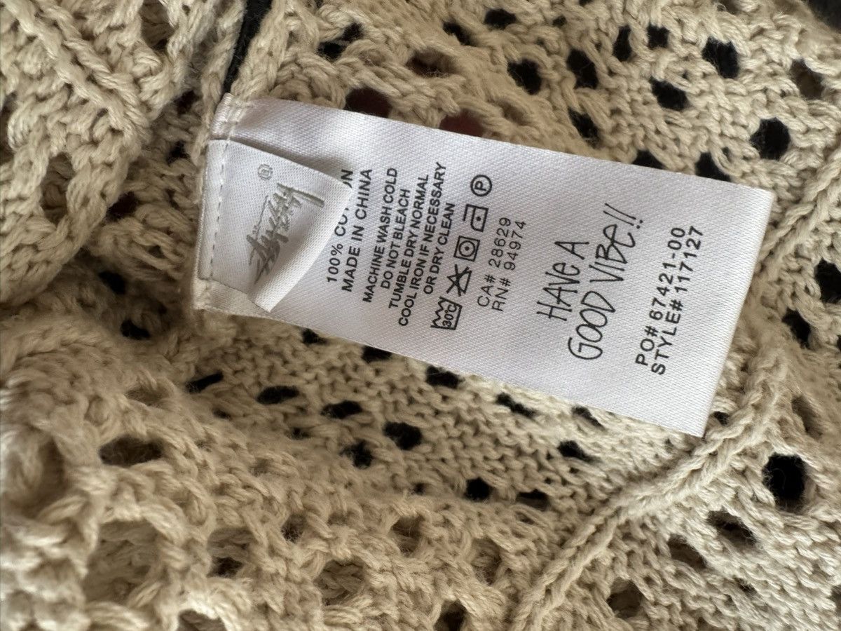 Stussy Stussy Crochet Shirt s22 RARE Size US L / EU 52-54 / 3 - 6 Thumbnail