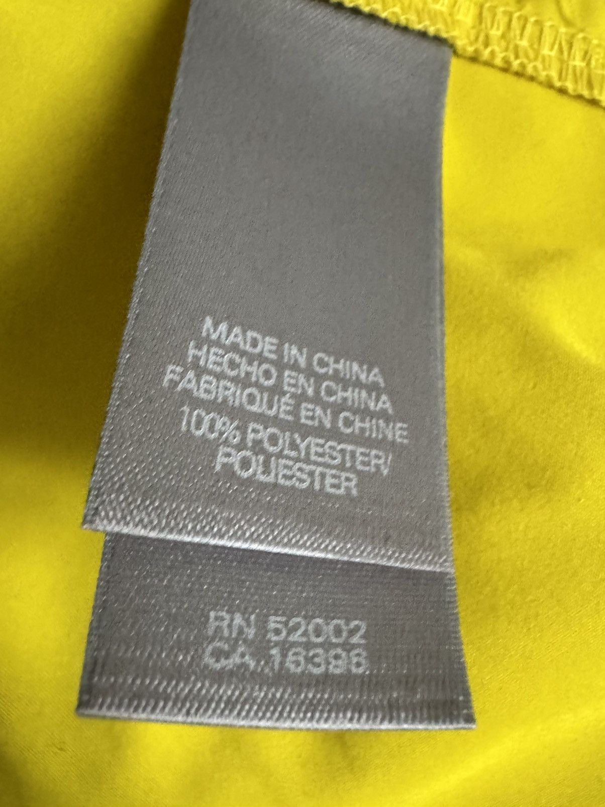 Liz Claiborne LIZ CLAIBORNE Yellow Hooded Rain Jacket XL NWT $129 Size XL / US 12-14 / IT 48-50 - 7 Thumbnail
