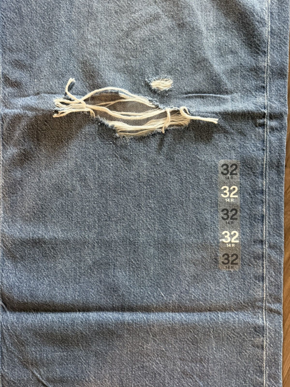 Gap GAP Baggy Mid Rise Wide Leg Jeans Women’s Size 32 / 14R Size 32" / US 10 / IT 46 - 5 Thumbnail