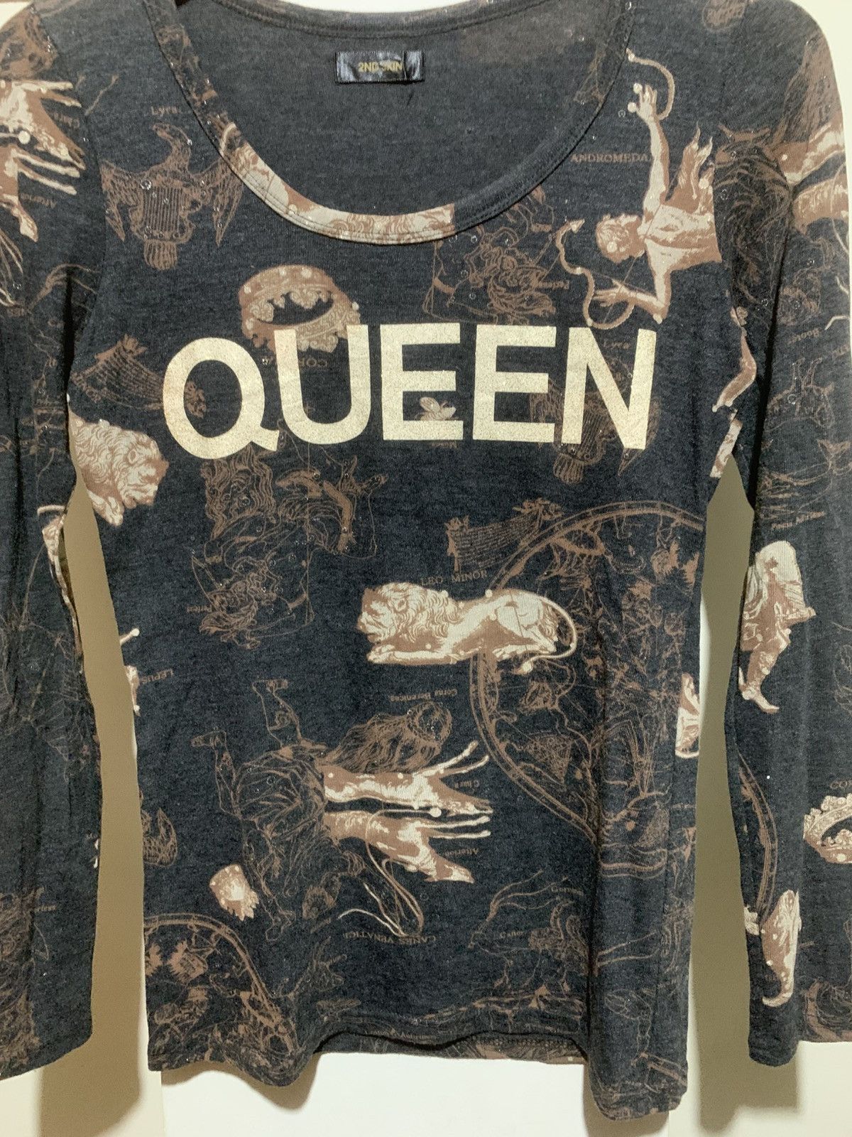 Japanese Brand Japanese 2nd sign AOP Silk Mesh Long Sleeve Tee Size US M / EU 48-50 / 2 - 5 Thumbnail