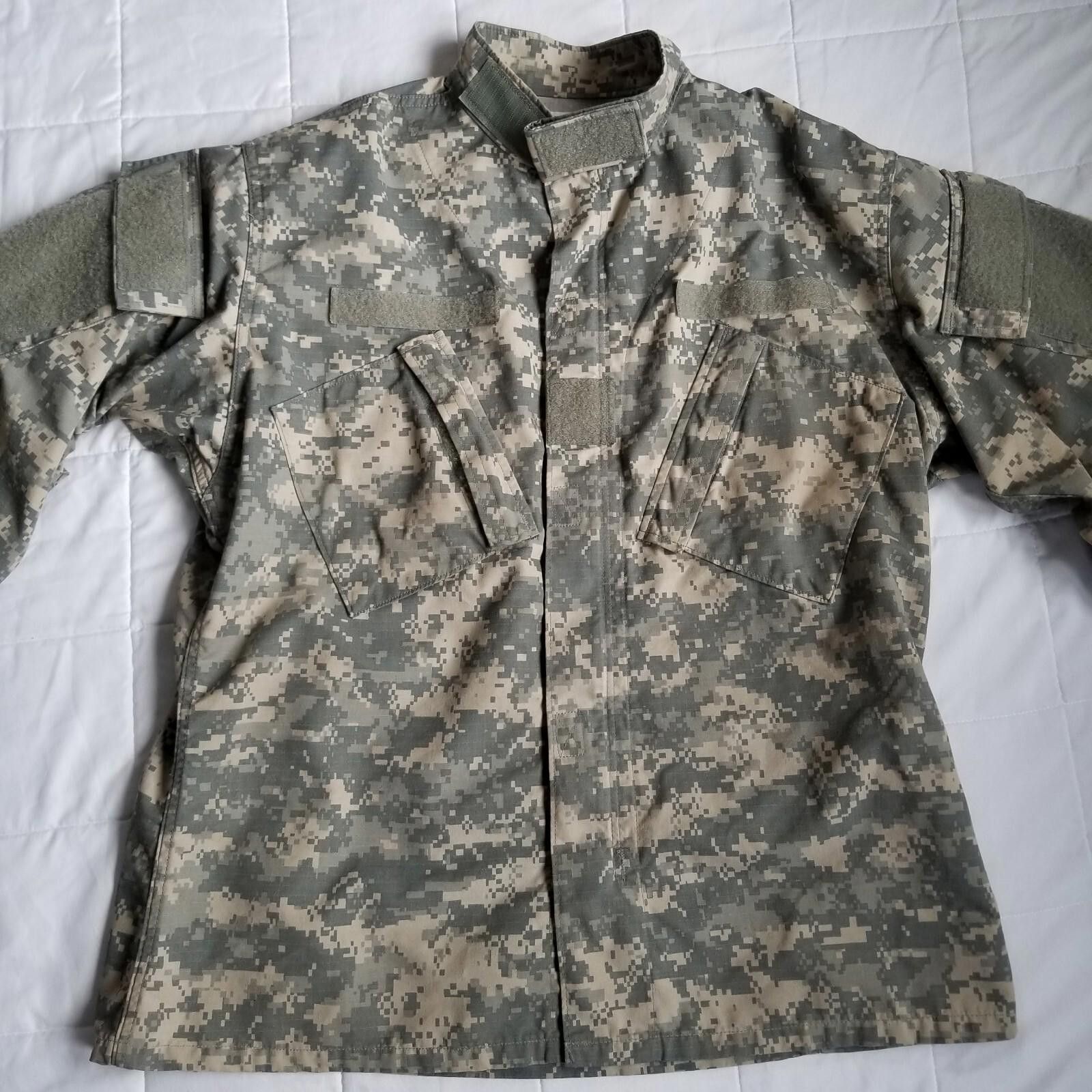 uniform experiment US Military Digital Camo ARMY Fatigue Jacket Medium-Regular Size ONE SIZE - 9 Thumbnail