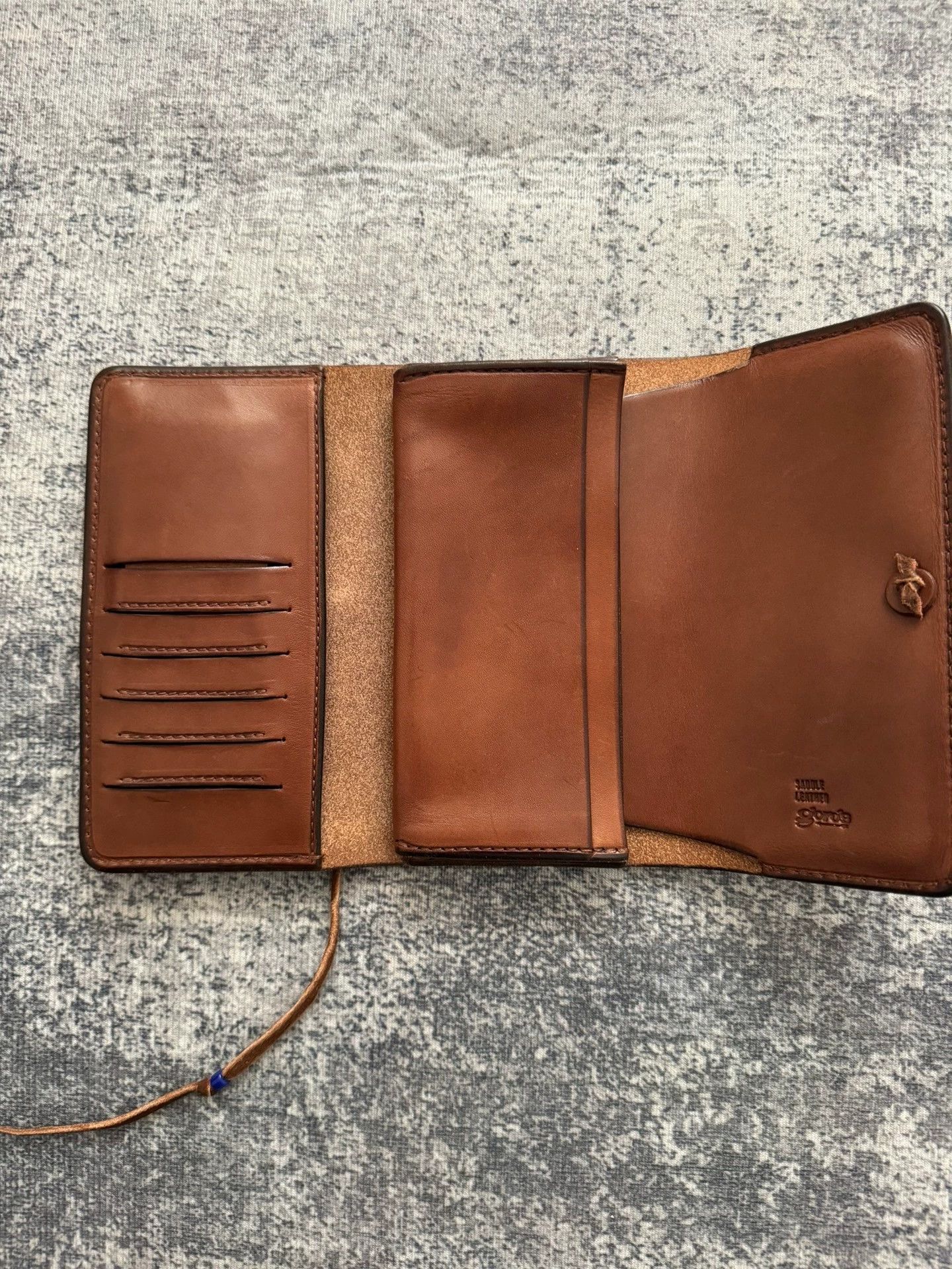 Goro's Goros XL tri-fold wallet with free silver bead Size ONE SIZE - 2 Thumbnail