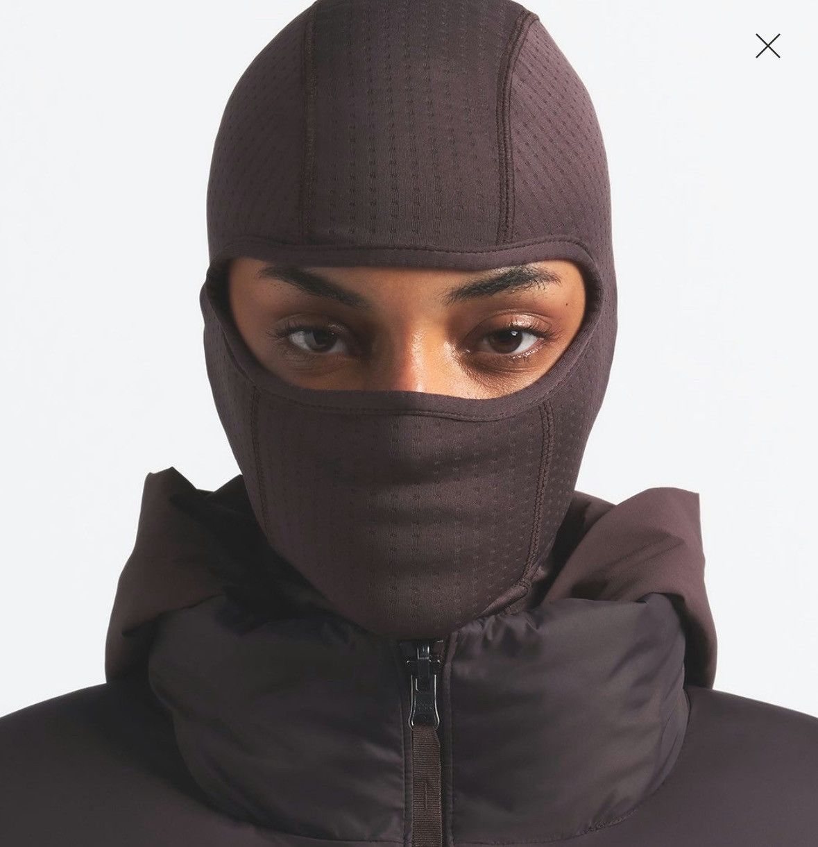 SKIMS × The North Face SKIMS DOTNIT BALACLAVA PHOENIX Size ONE SIZE - 2 Thumbnail