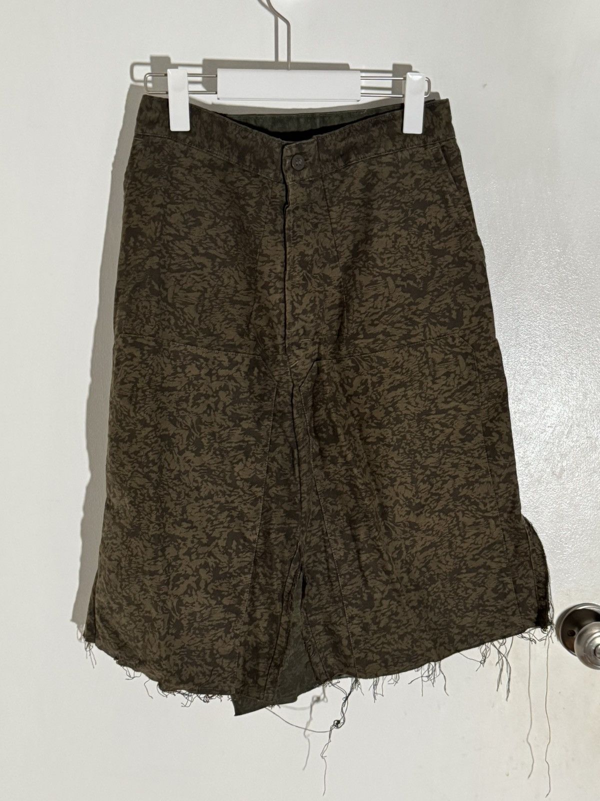 Prototypes Prototypes Upcycled Camo Skirt Size US 29 - 1 Thumbnail
