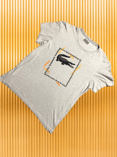 Lacoste × Vintage 90s Vintage Lacoste Embroidery Very Rare T-Shirt Size US L / EU 52-54 / 3 - 1 Thumbnail
