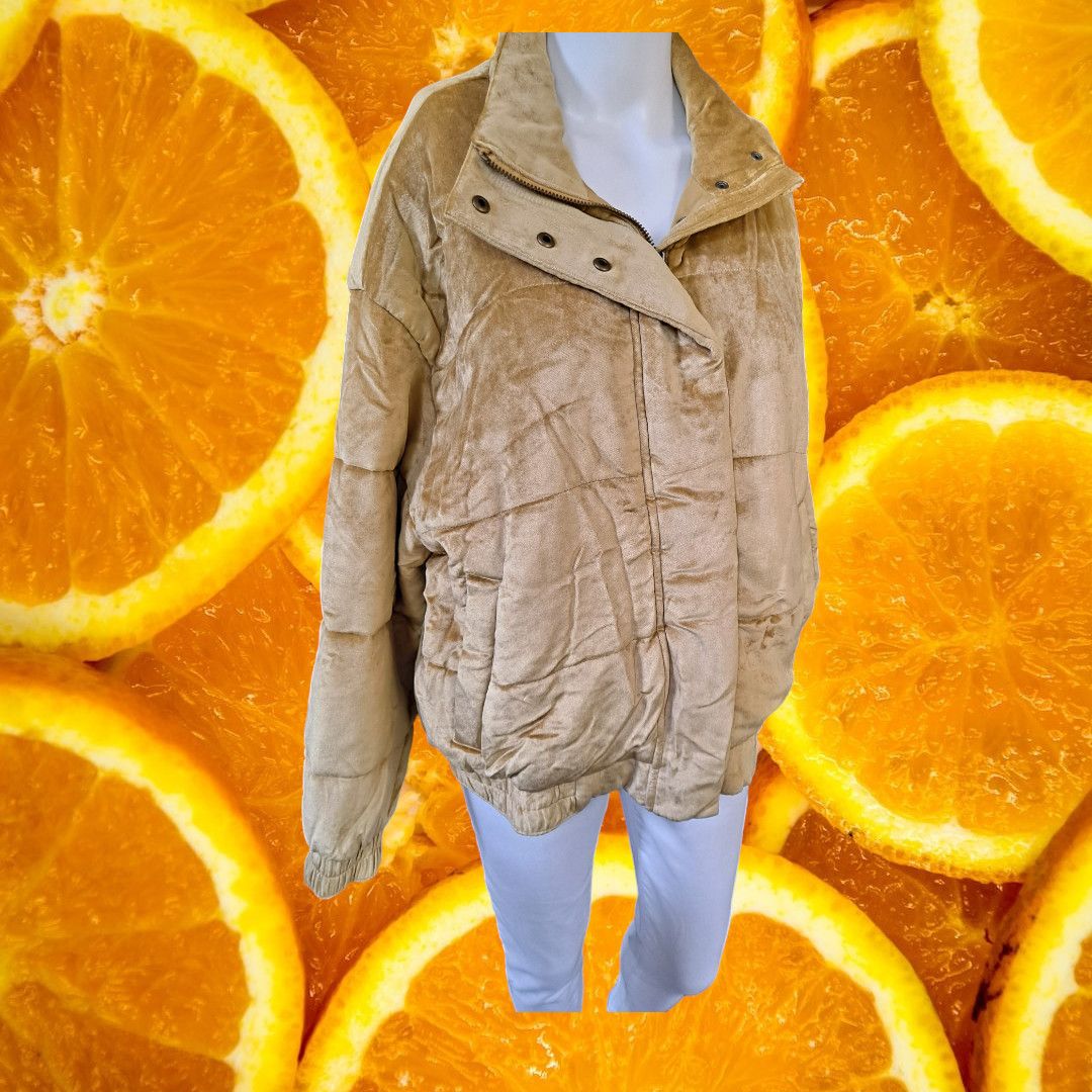 Other Lou & Grey Gold Quilted Insulated Jacket Size Large Size US L / EU 52-54 / 3 - 1 Thumbnail
