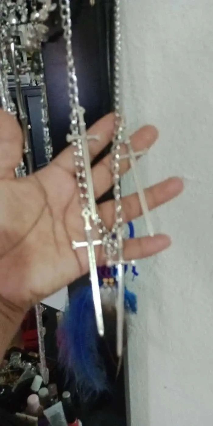 Jewelry Cross Sword Waist Pant Chain Size ONE SIZE - 5 Thumbnail
