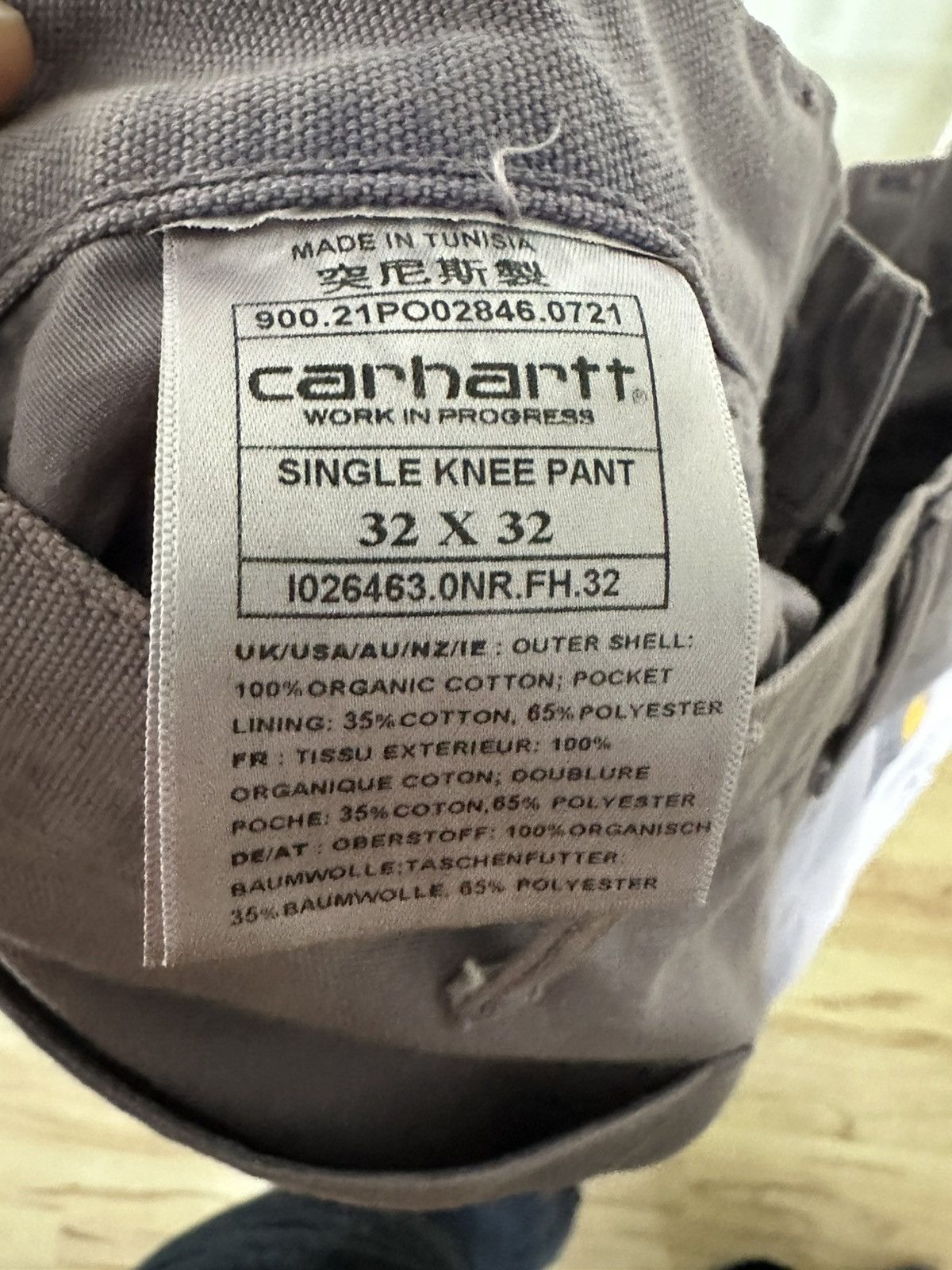 Carhartt Carhatt Wip Carpenter Pants Size US 32 / EU 48 - 3 Thumbnail