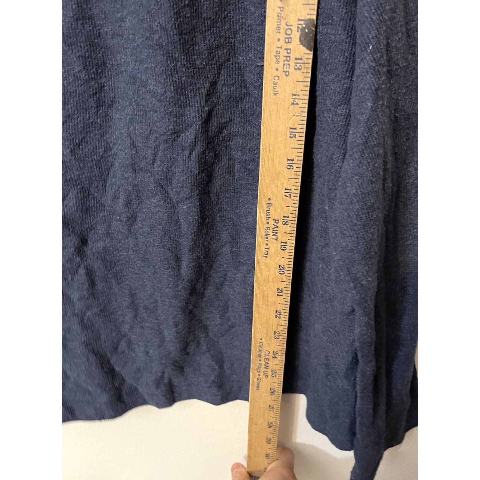 Banana Republic Banana Republic Hoodie Pullover Hooded Pocket Fleece Navy Blue Large L Men’s Casual Activewear Knit Sweatshirt Size L / US 10 / IT 46 - 4 Thumbnail