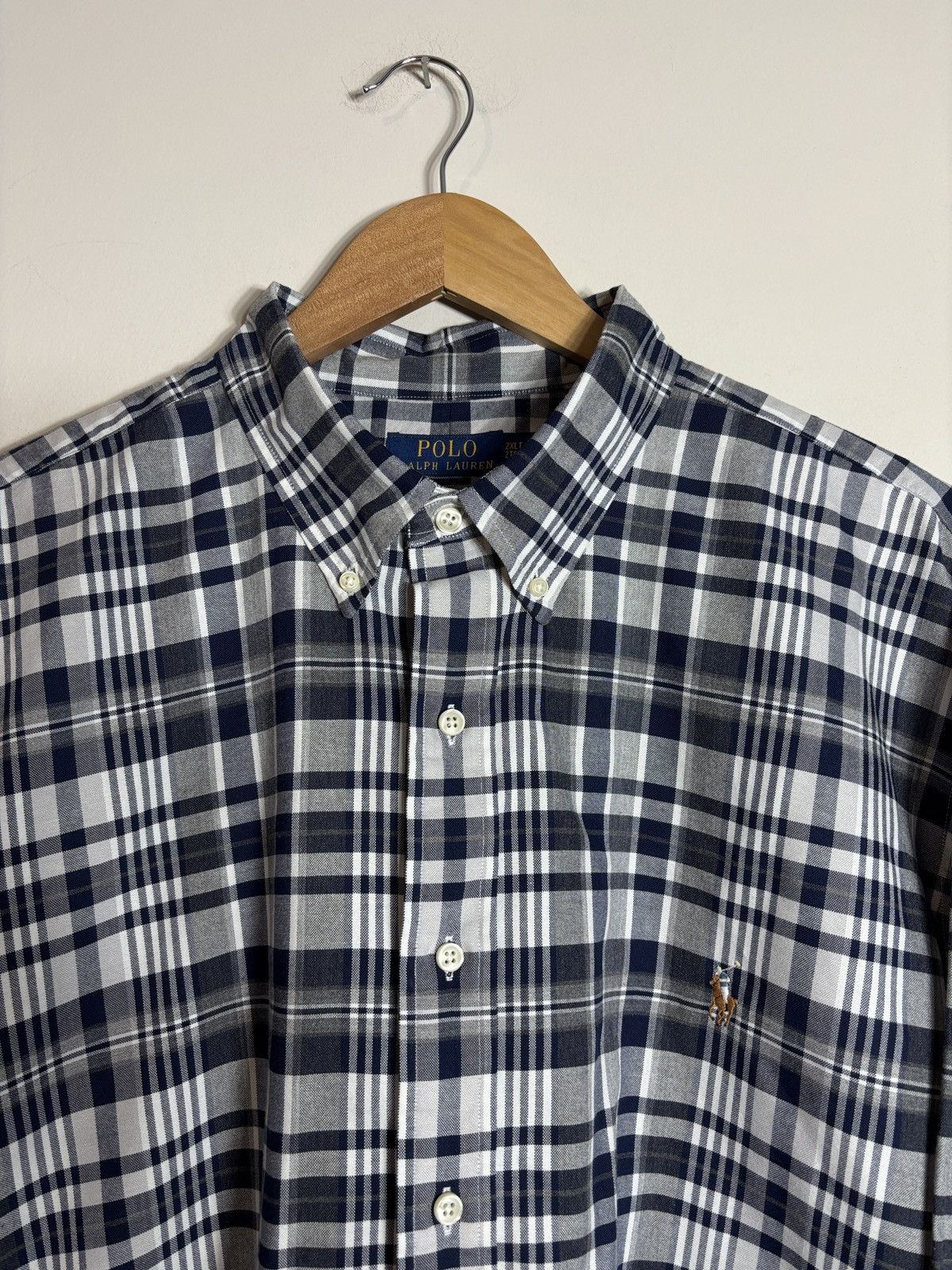 Polo Ralph Lauren Polo Ralph Lauren Button Down Shirt Plaid 2XLT Tall Size US XXL / EU 58 / 5 - 2 Thumbnail