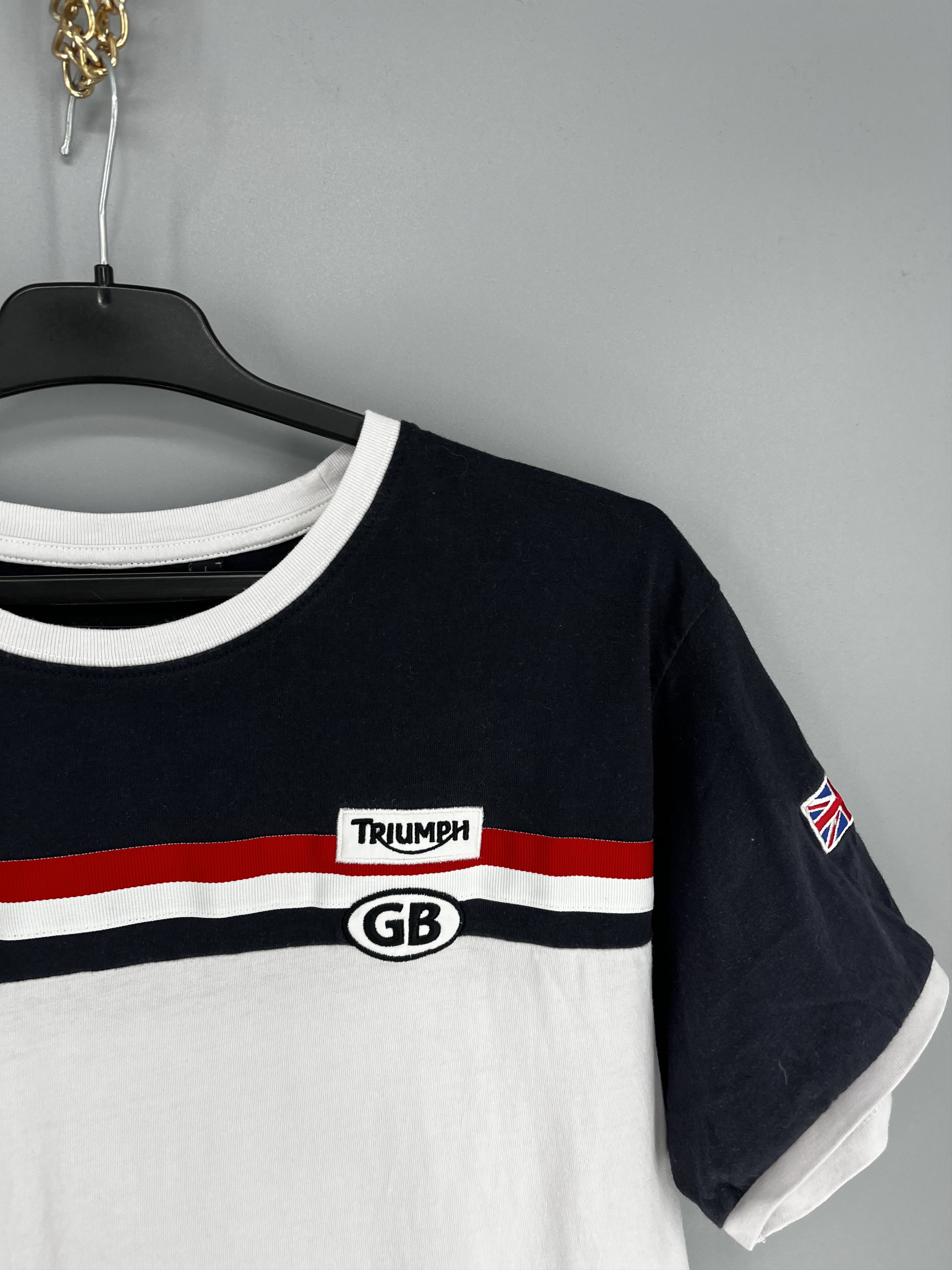 Vintage Vintage Y2k Triumph - Herren Heritage Sport T-Shirt Size US L / EU 52-54 / 3 - 8 Thumbnail