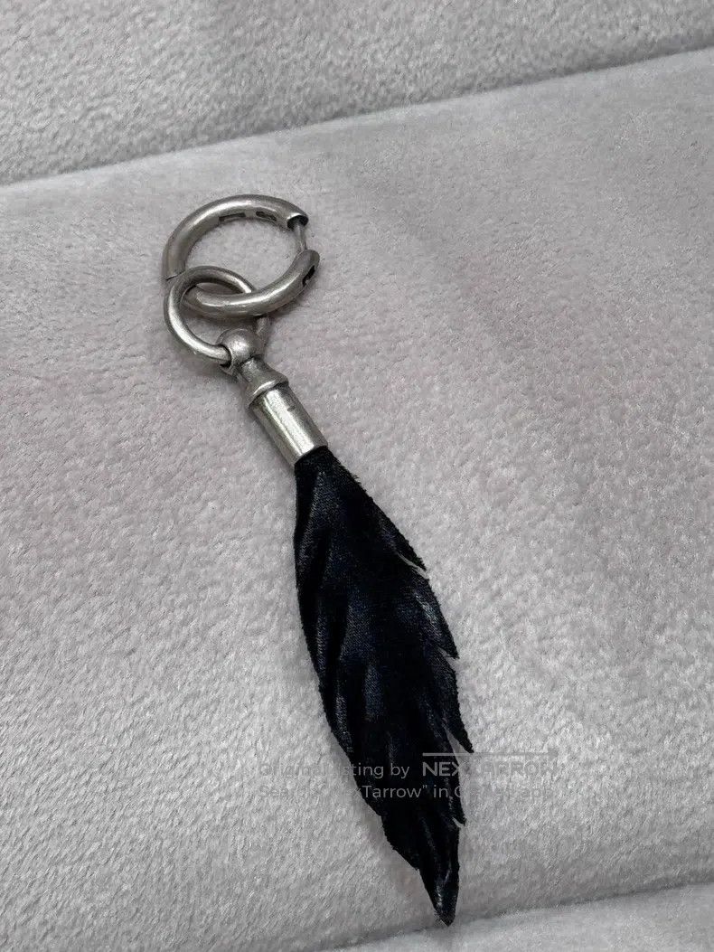 Ann Demeulemeester Ann Demeulemeester feather earrings Size ONE SIZE - 1 Thumbnail