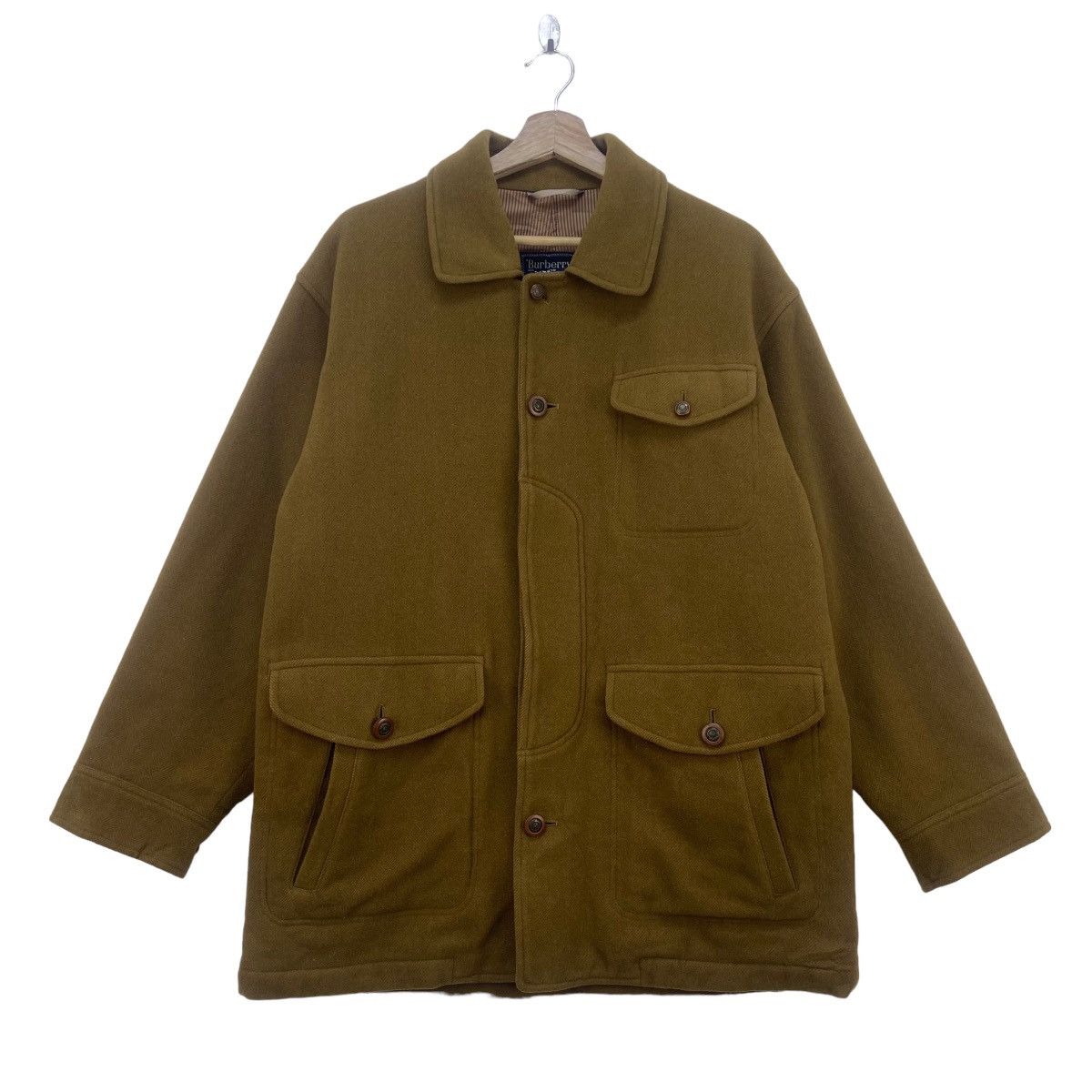 Burberry Prorsum Vintage Burberrys Prorsum Wool Heavy Coat Size US M / EU 48-50 / 2 - 5 Thumbnail