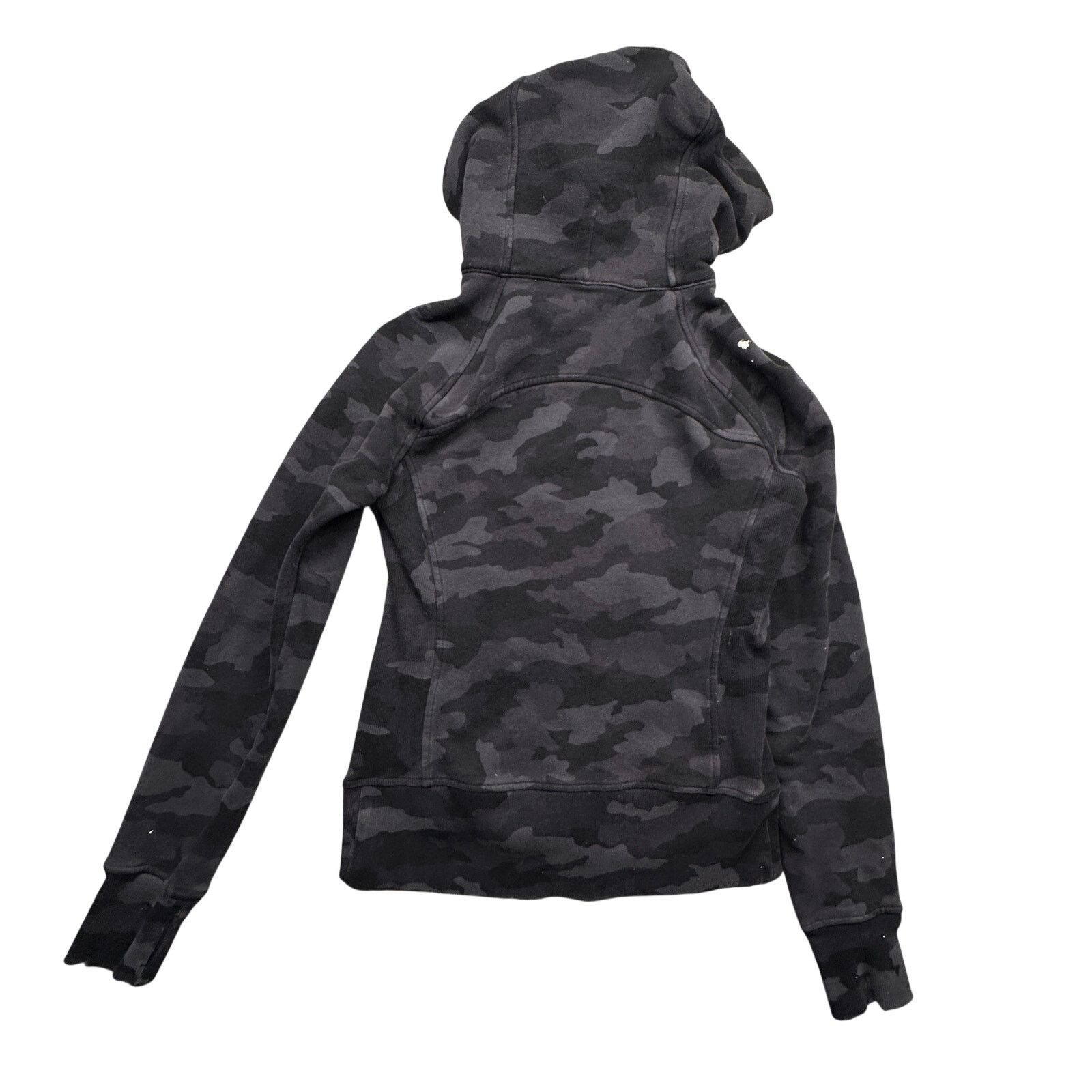 Lululemon Lululemon Scuba Hoodie Jacket Women 6 Camouflage Black Gray Size M / US 6-8 / IT 42-44 - 2 Thumbnail