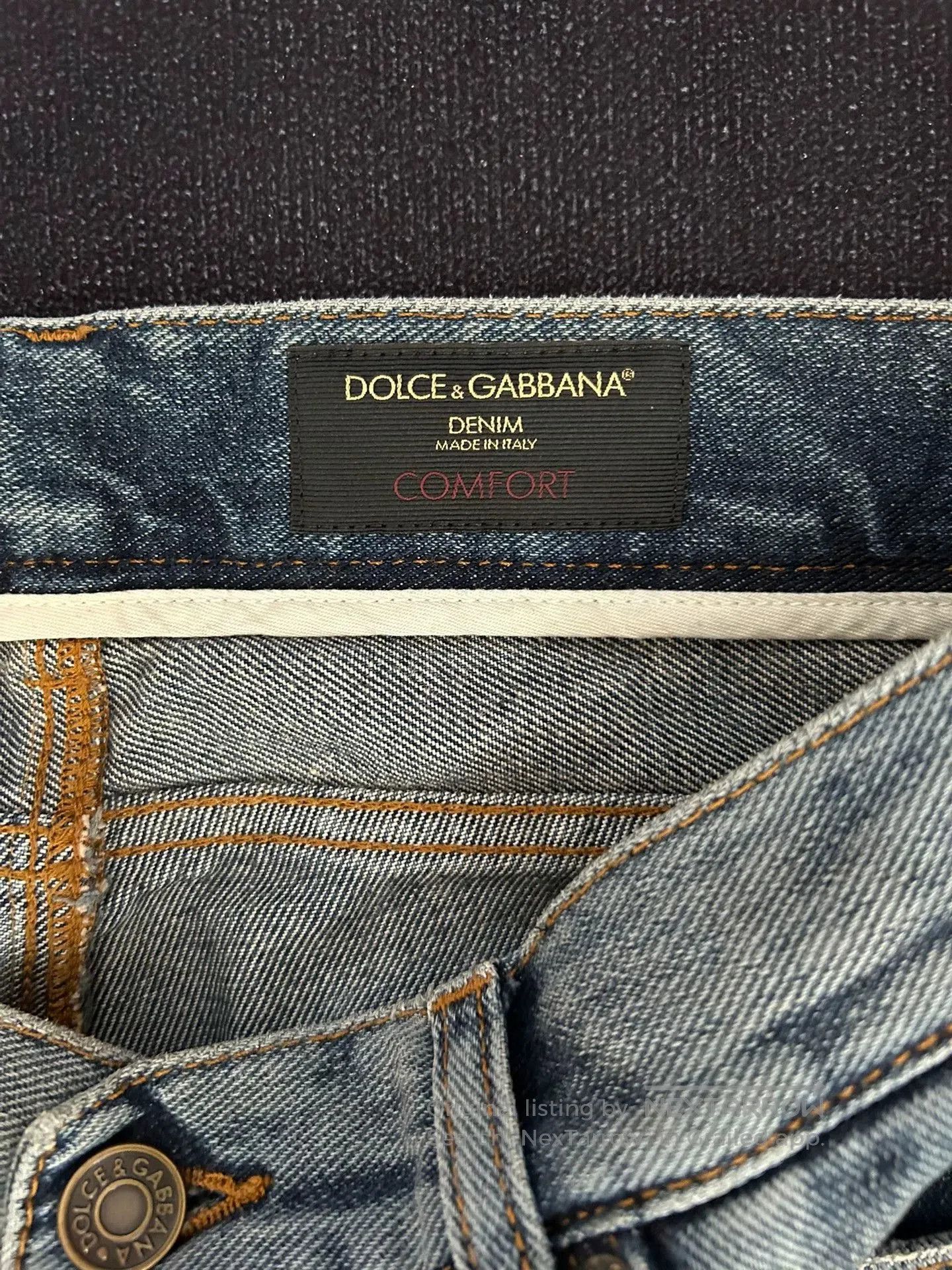 Dolce & Gabbana Dolce & Gabbana Skull Denim Jeans. Size US 30 / EU 46 - 4 Thumbnail