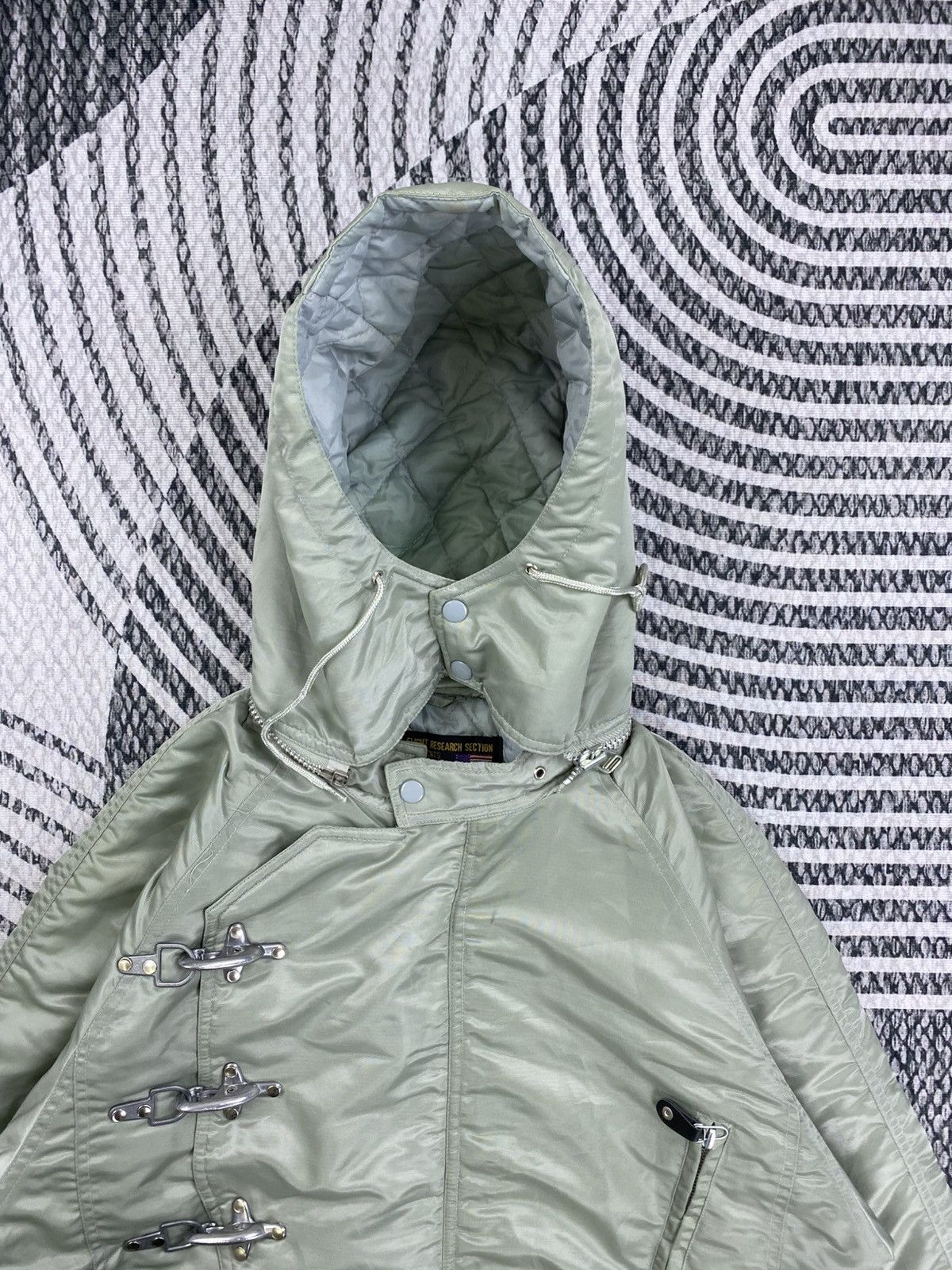 Other Vintage Grove Box U.S Military Garment Flight Jacket Size US L / EU 52-54 / 3 - 9 Thumbnail