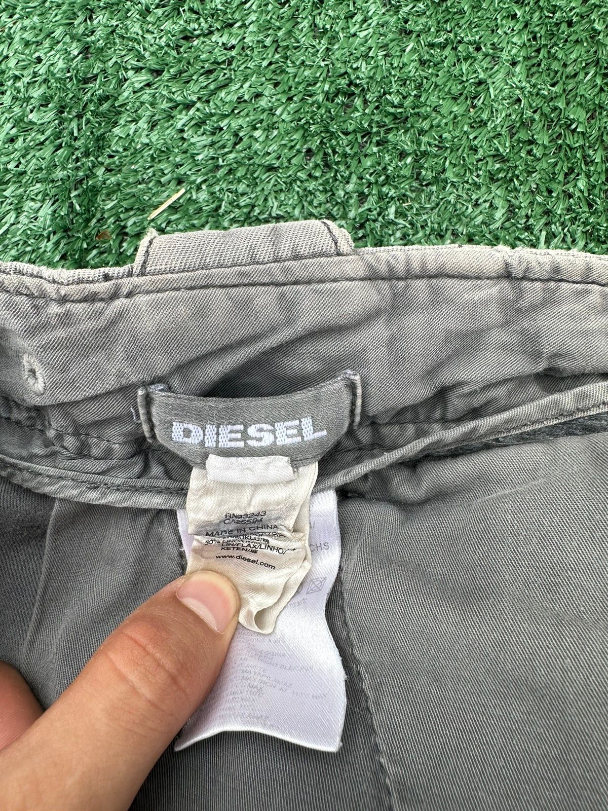 Diesel Diesel Distressed Faded Cargo shorts 34 Size US 34 / EU 50 - 3 Preview