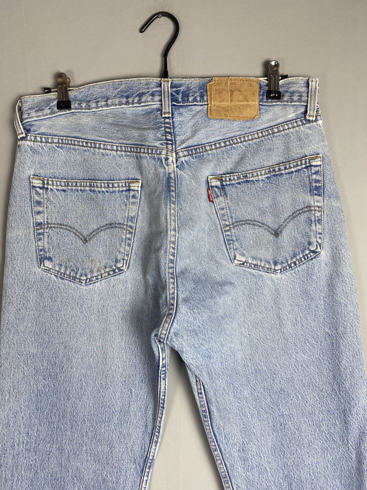 Levi's Vintage 90s LEVIS 501 jeans denim Size US 36 / EU 52 - 2 Thumbnail