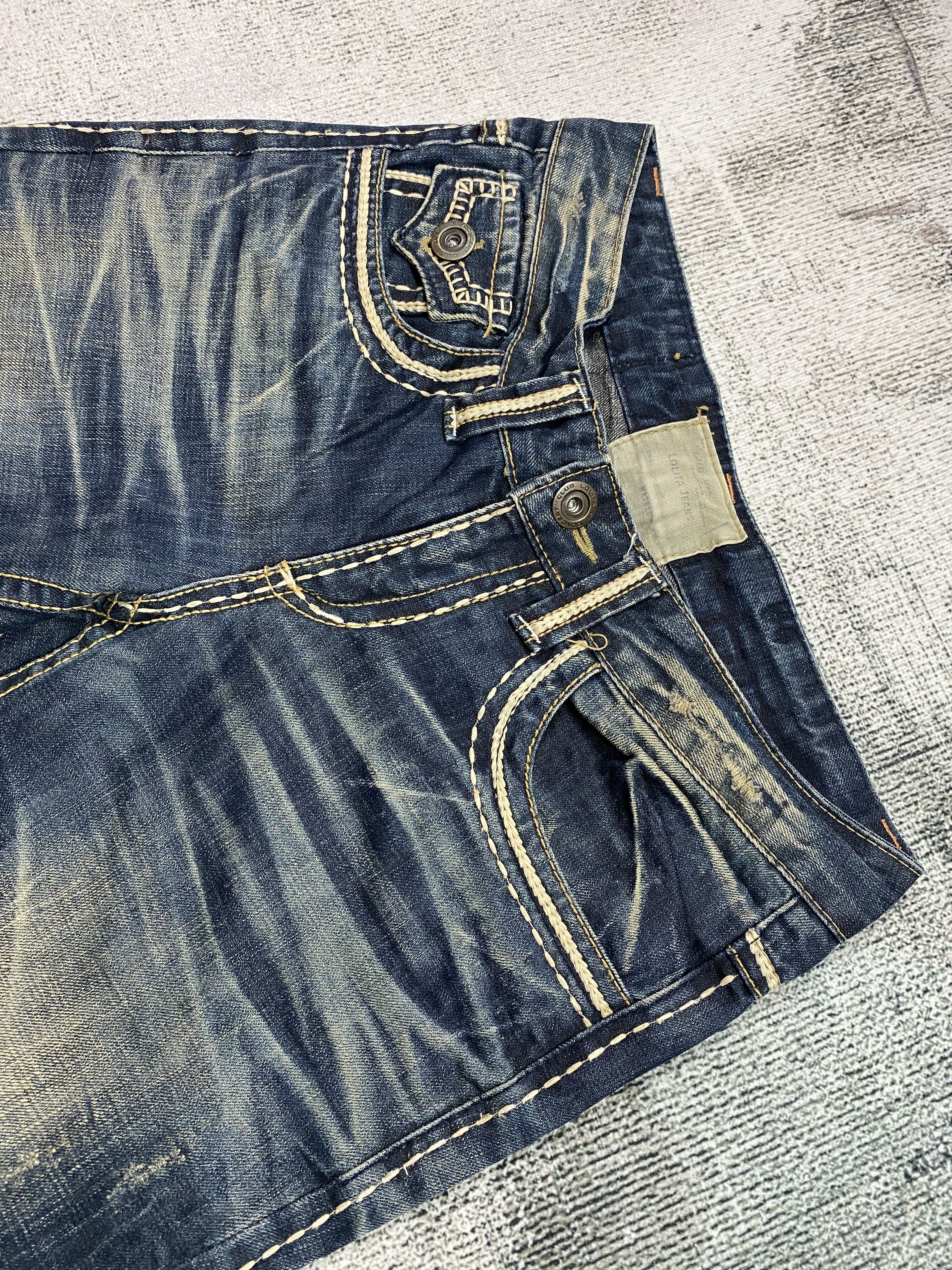 Japanese Brand RARE🔥Distressed Rusty Exotic Vintage Denim Lolita Jeans Size US 30 / EU 46 - 5 Thumbnail