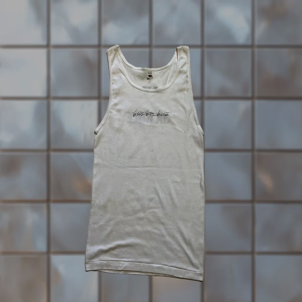 Fruit Of The Loom VINTAGE Ja Rule Venni Vetti Vecci Murder Inc. Def Jam Tank Top Shirt XL White Mens Size US XL / EU 56 / 4 - 1 Thumbnail