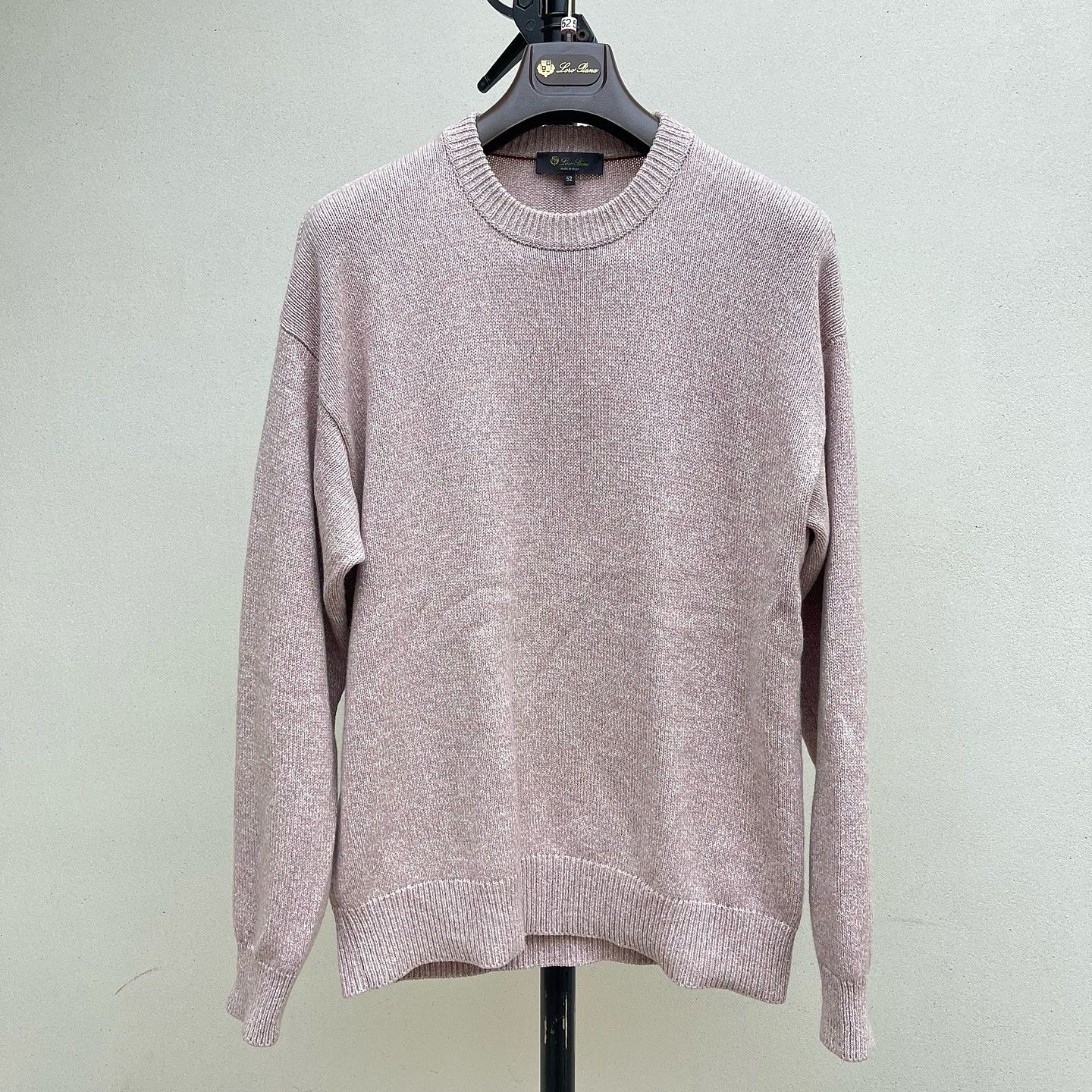 Loro Piana Loro Piana Cotton Cashmere Crewneck Sweater Size 52 Size US L / EU 52-54 / 3 - 1 Thumbnail